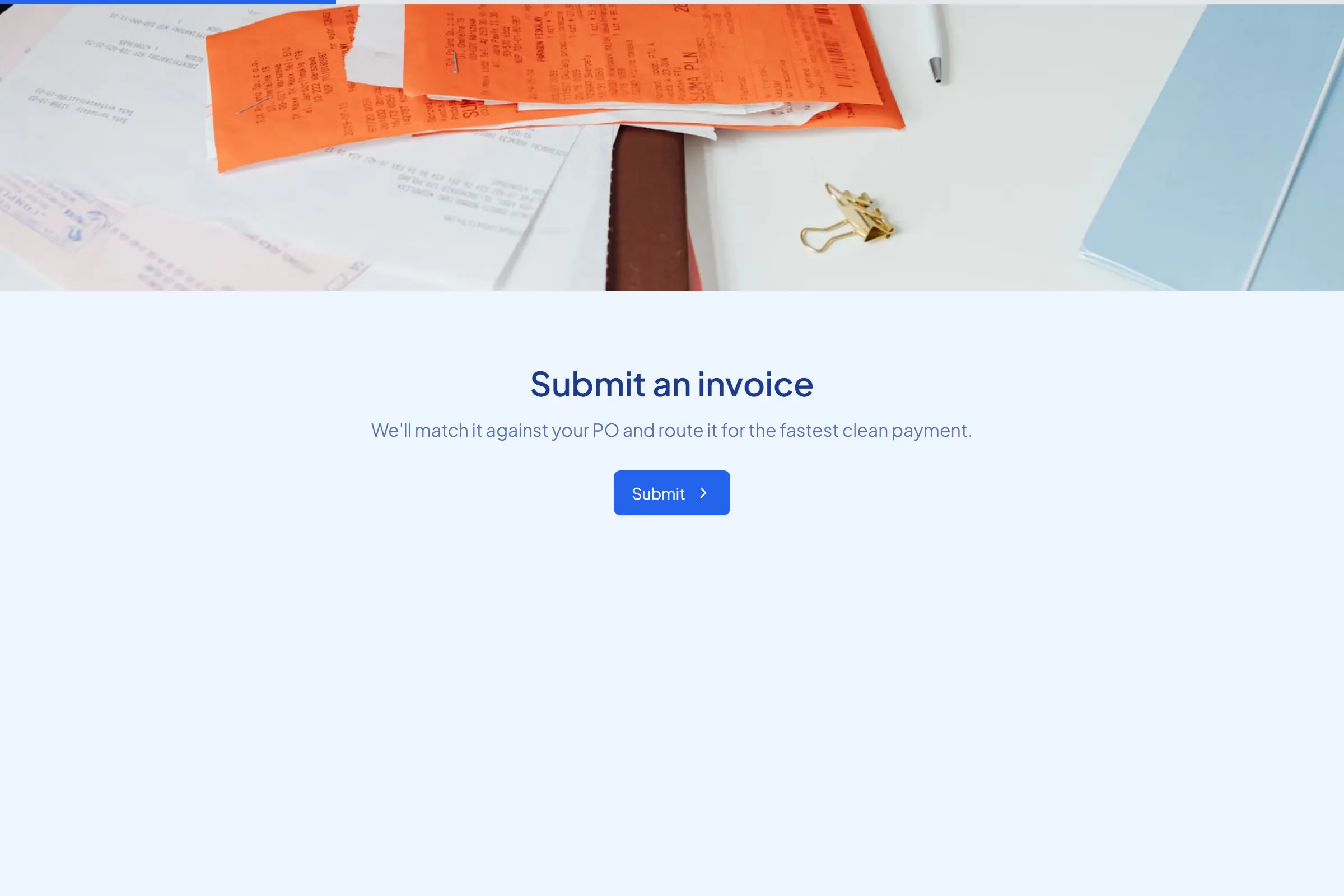 Accounts Payable Invoice Intake template preview