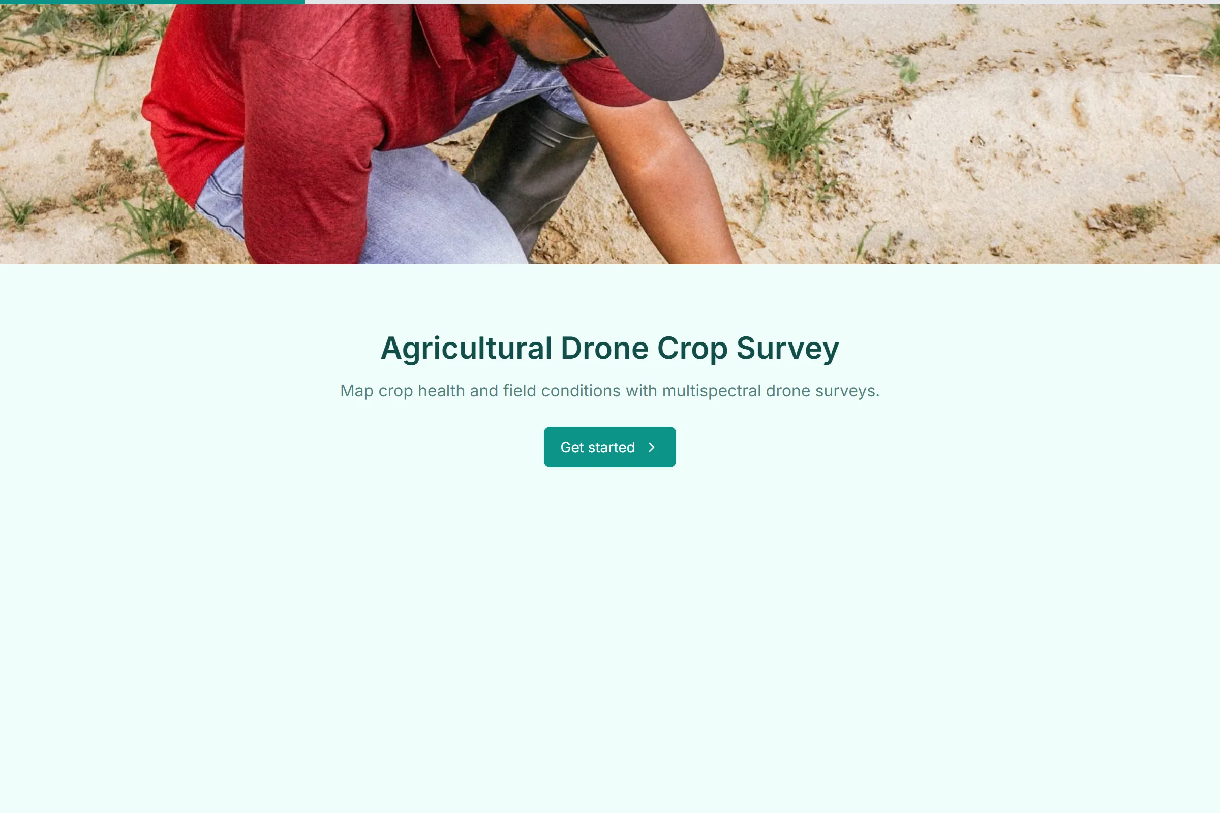Agricultural Drone Crop Survey template preview