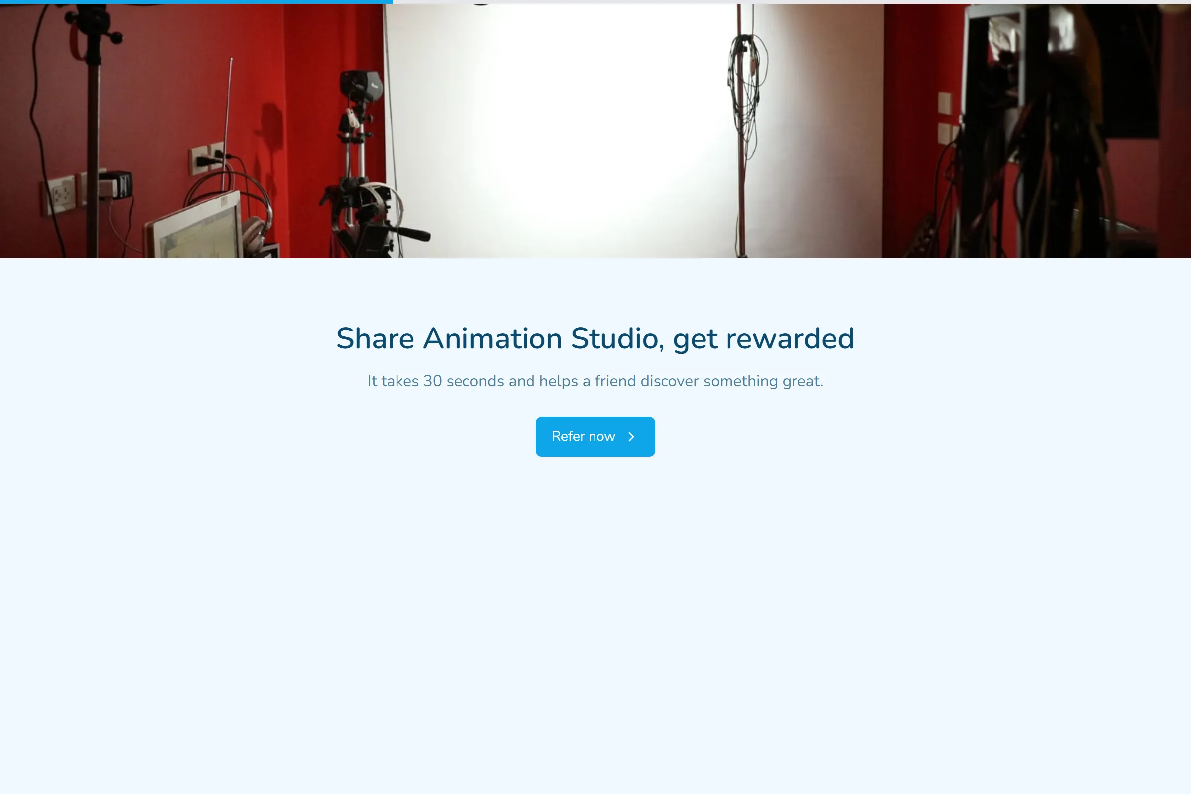 Animation Studio Referral Form template preview