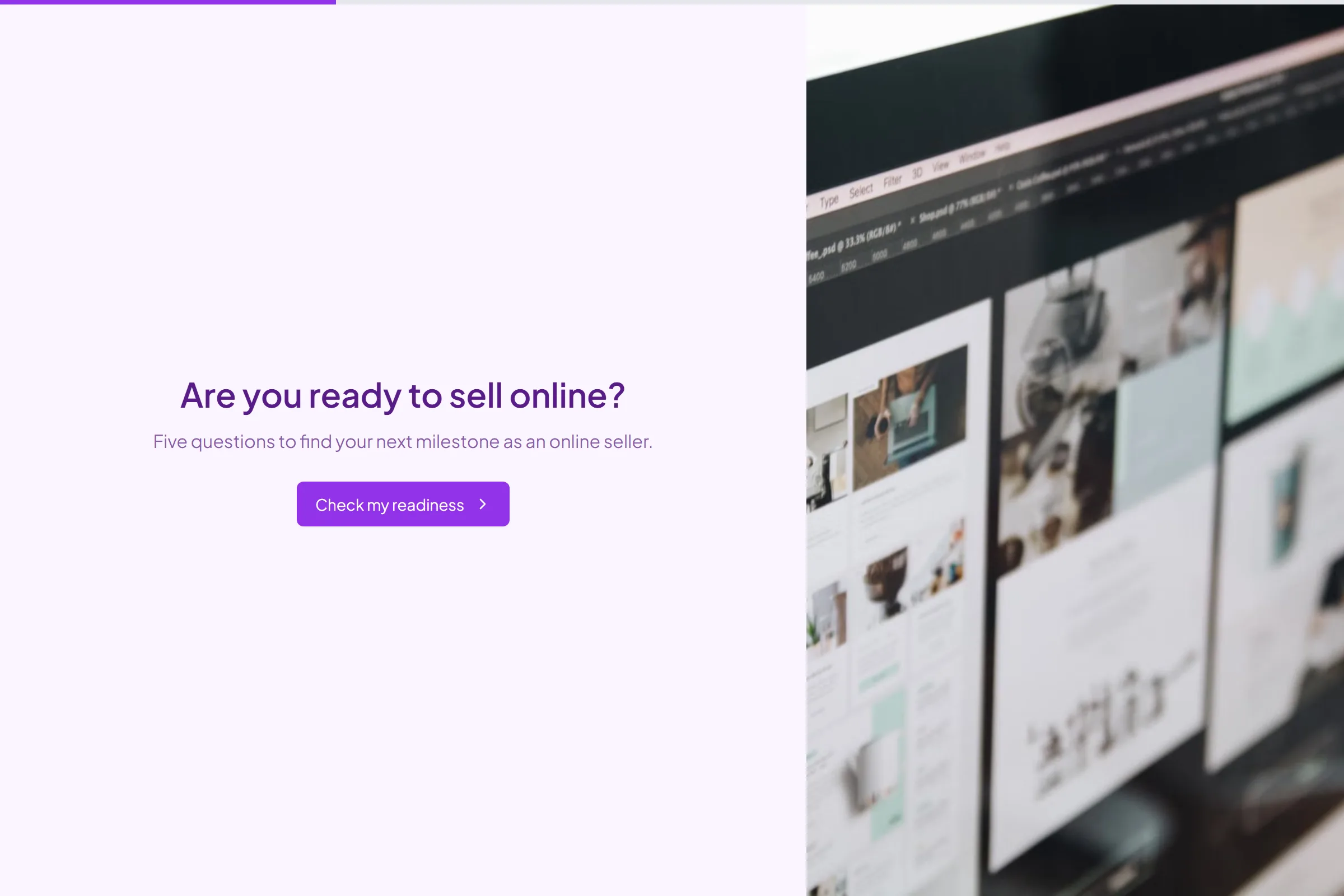 Are You Ready to Sell Online? template preview