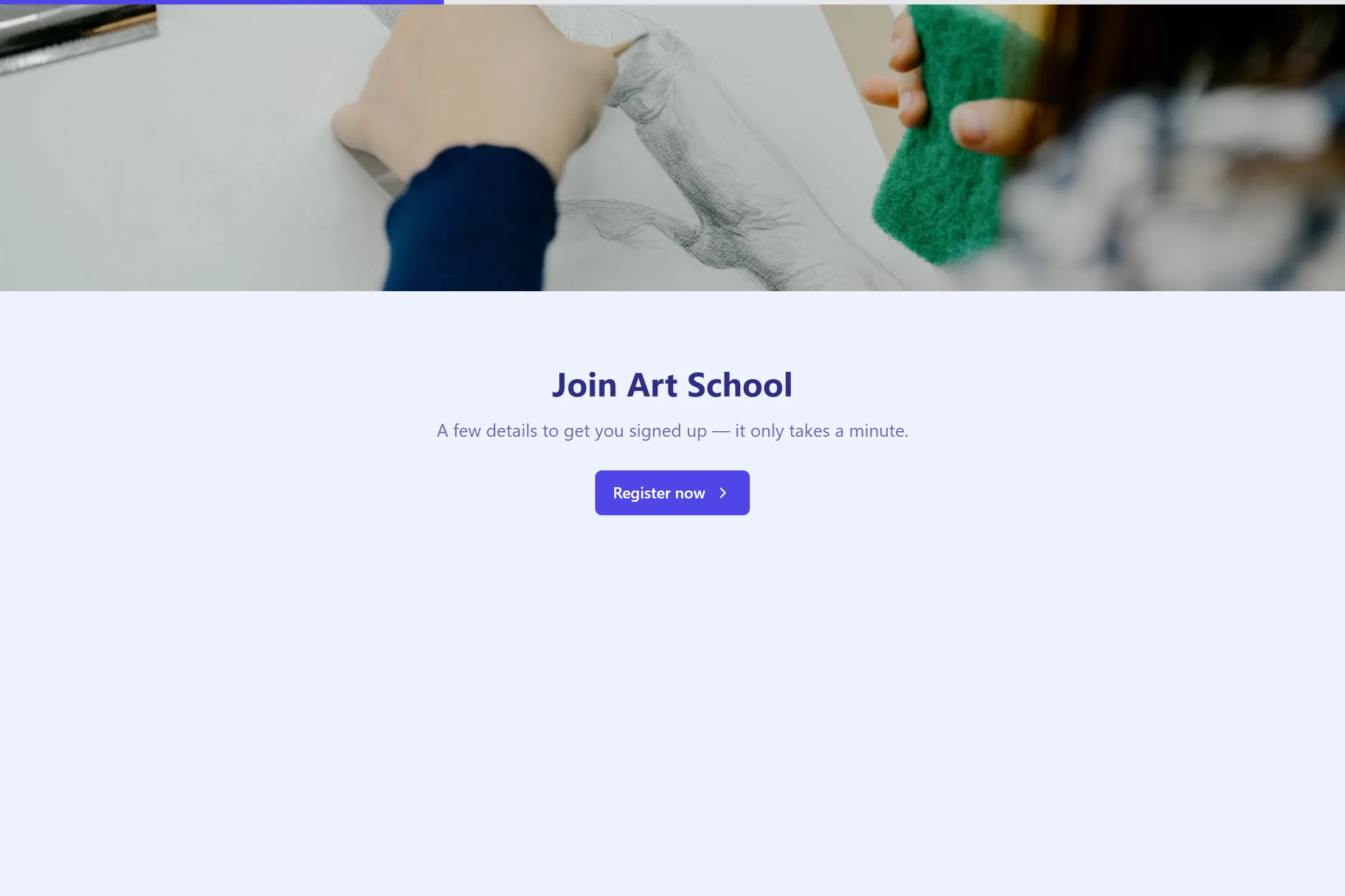 Art School Audition / Voice Submission template preview