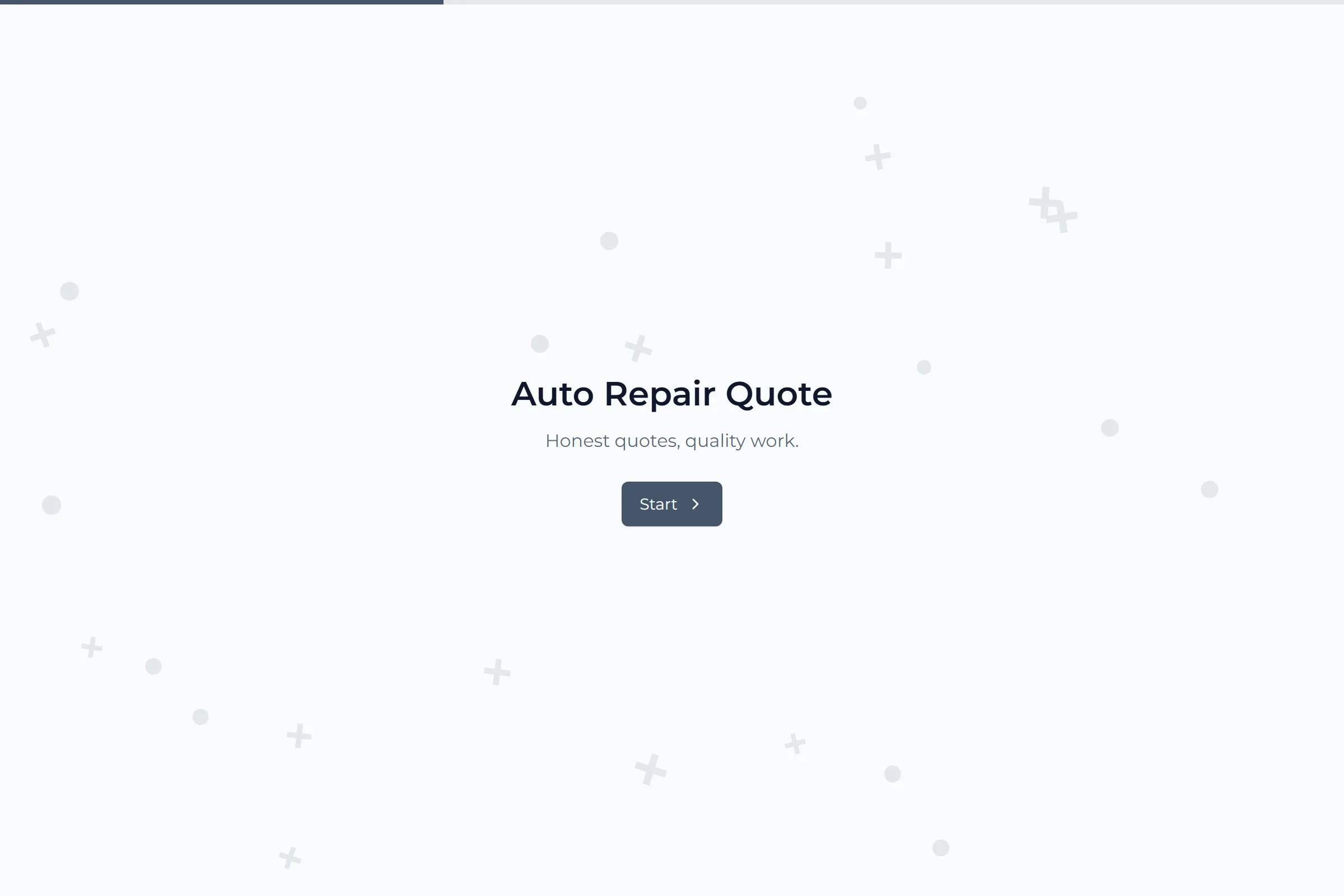 Auto Repair Quote template preview
