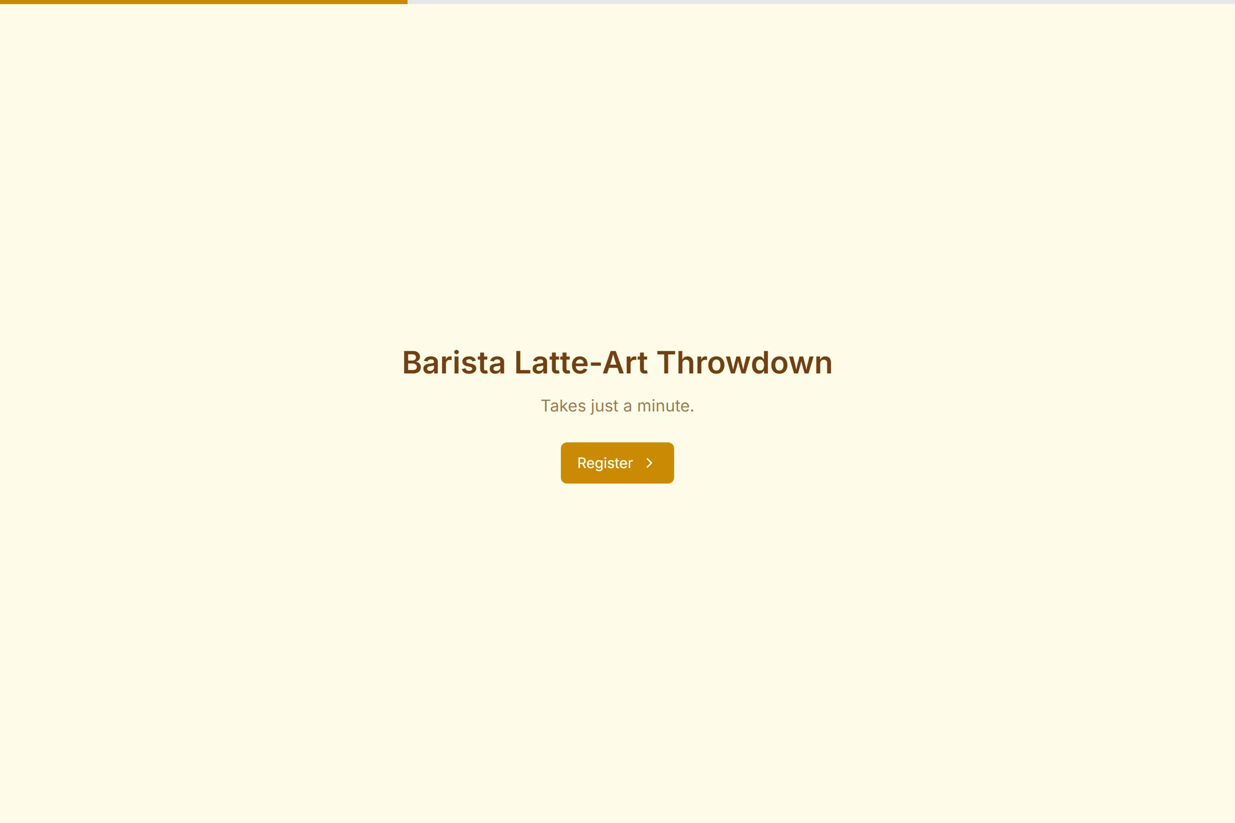 Barista Latte-Art Throwdown template preview