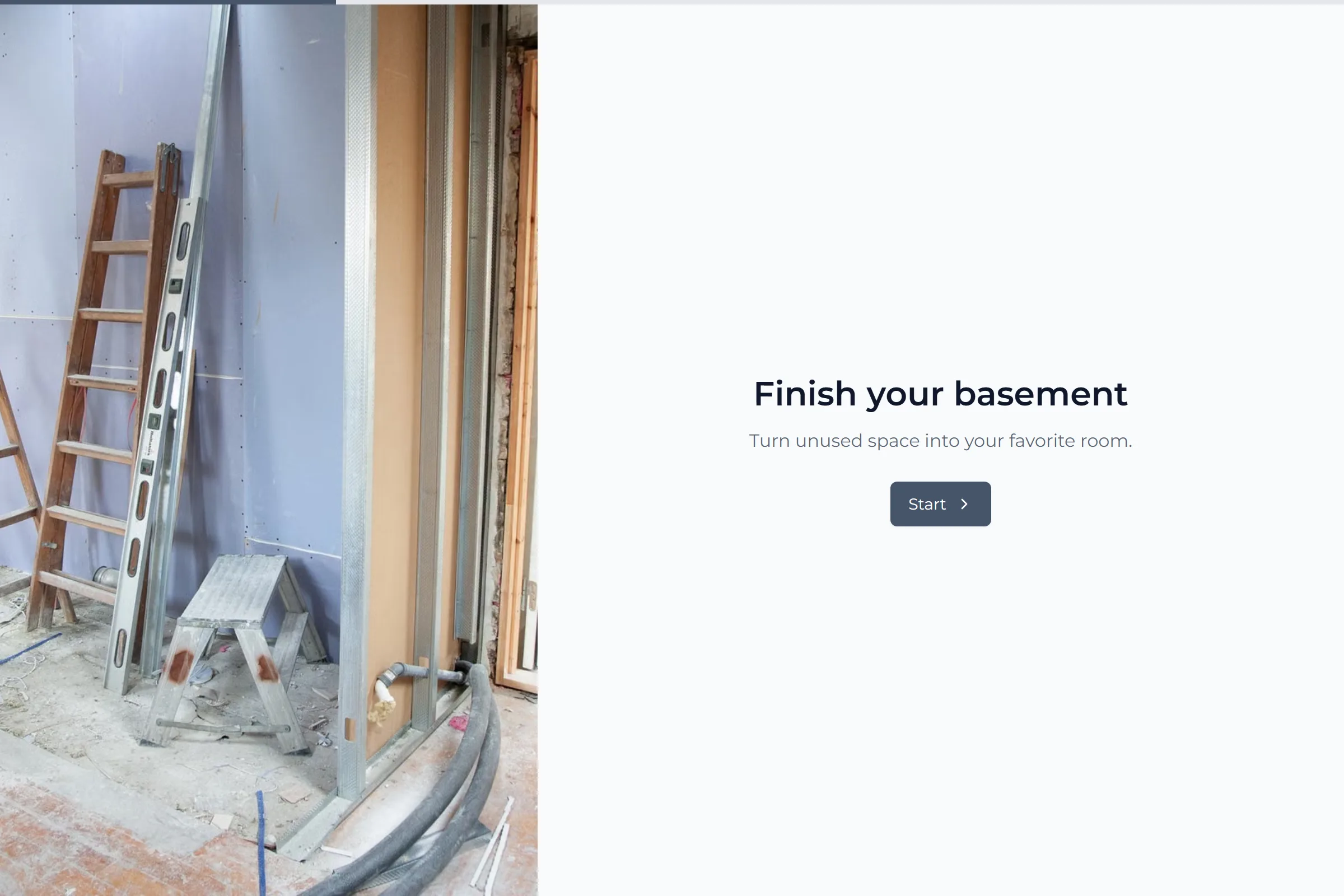 Basement Finishing Quote template preview