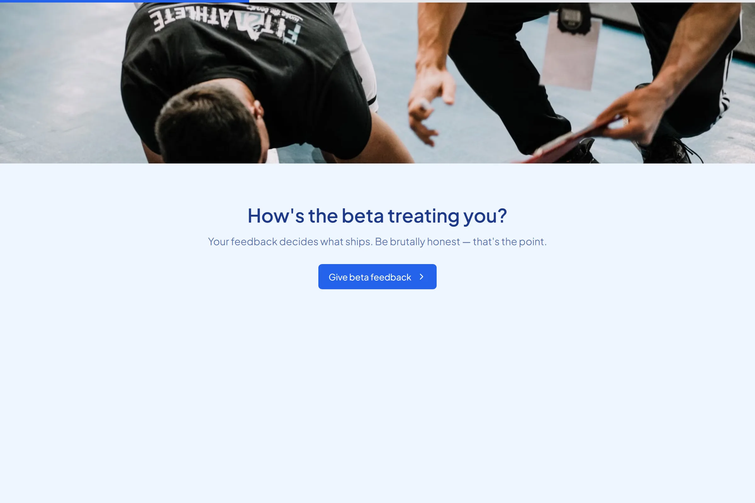 Beta Program Feedback & Fit Survey template preview