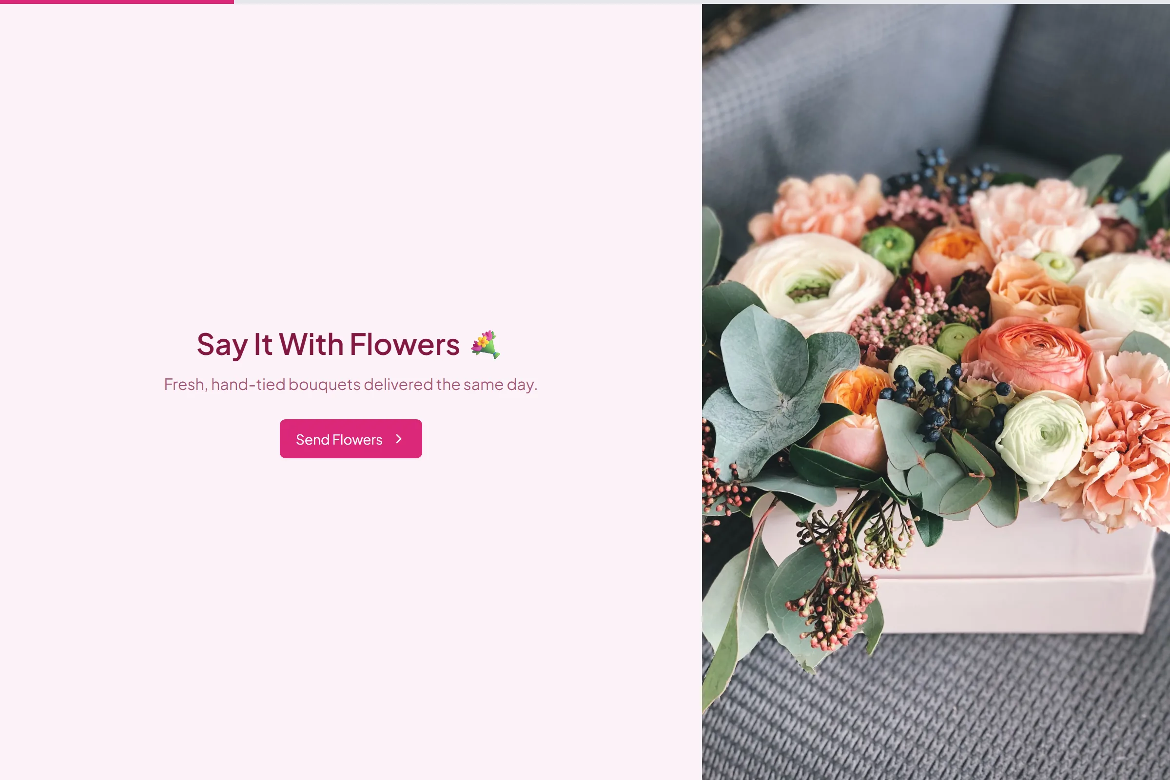 Bloom And Stem Florist Order template preview