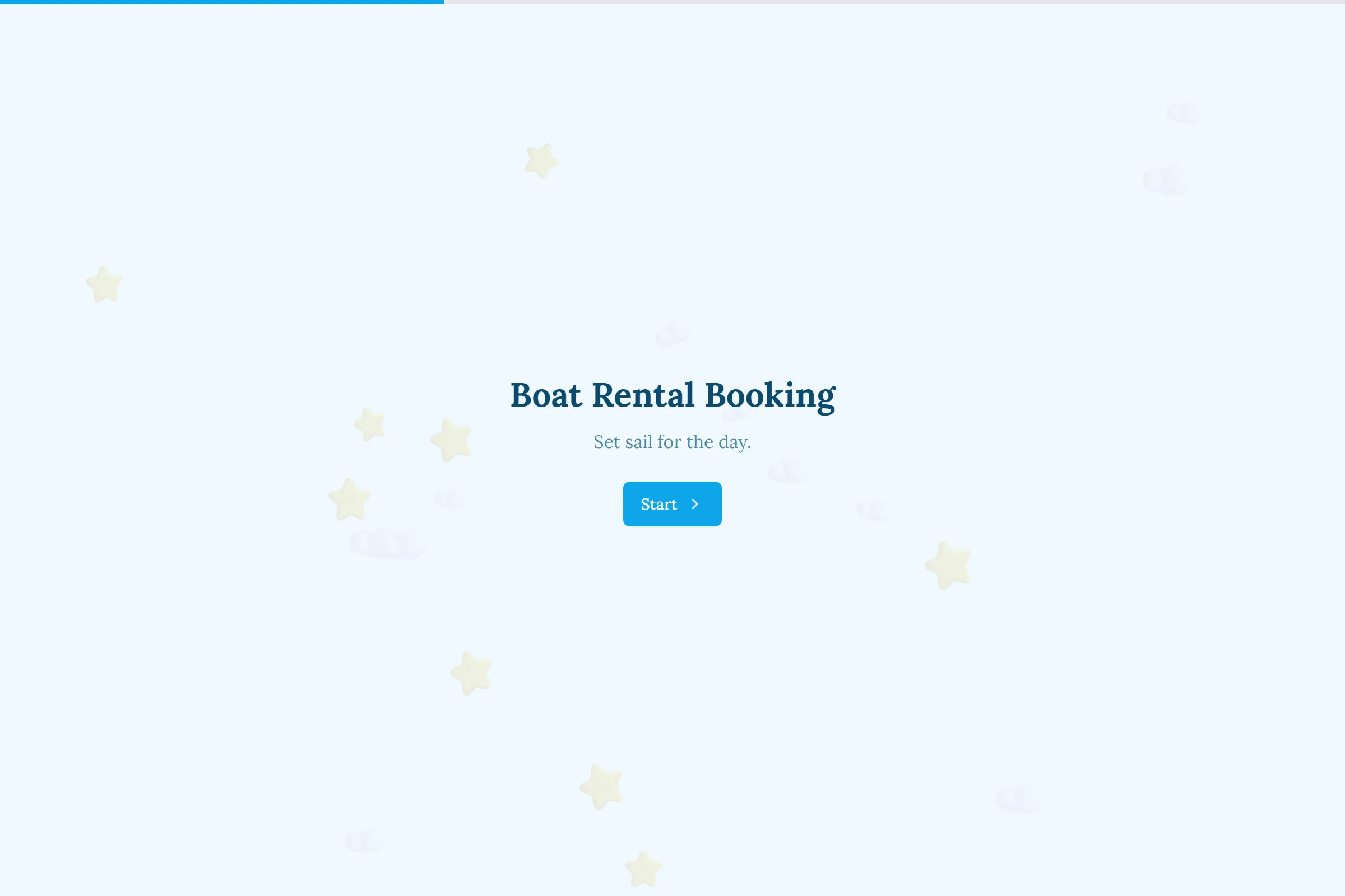Boat Rental Booking template preview
