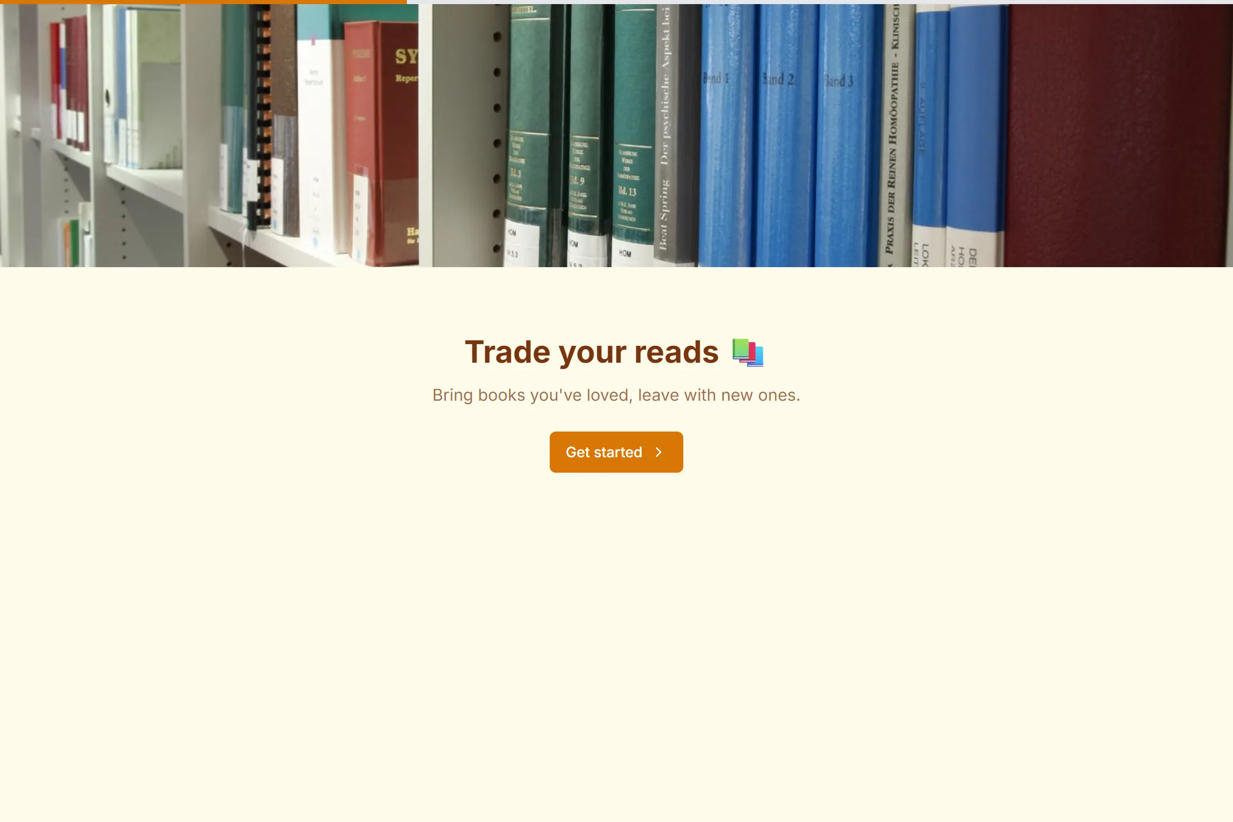 Book Swap Registration template preview