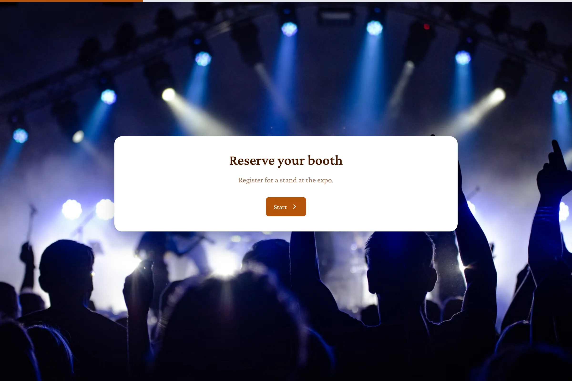 Trade Show Booth Registration template preview