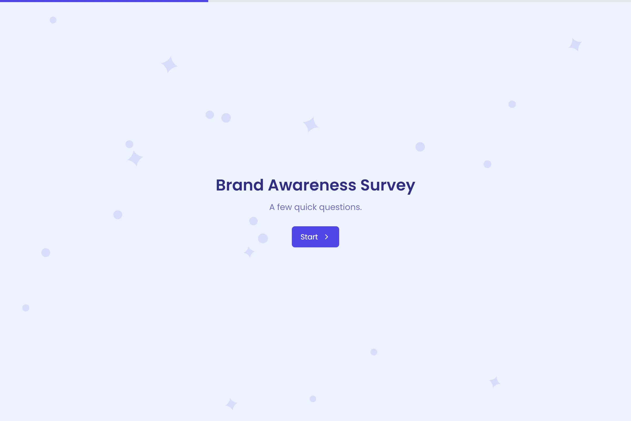 Brand Awareness Survey template preview