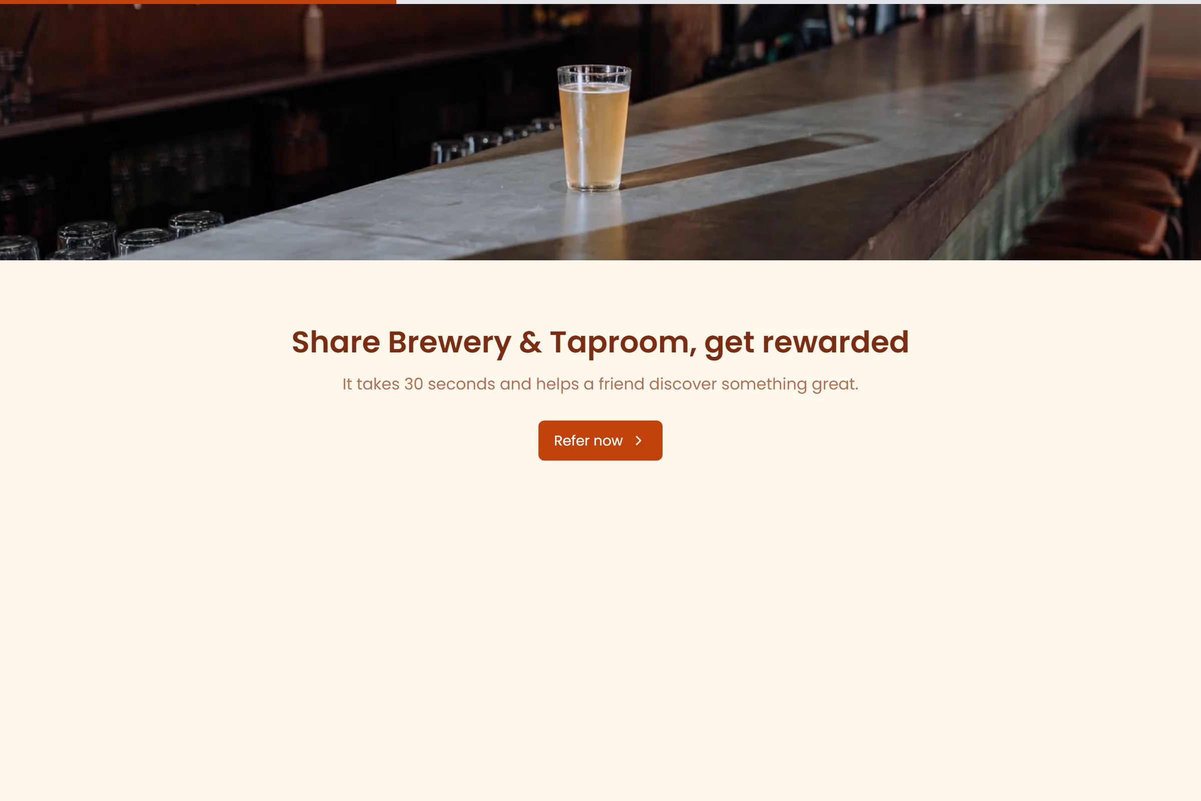 Brewery & Taproom Referral Form template preview