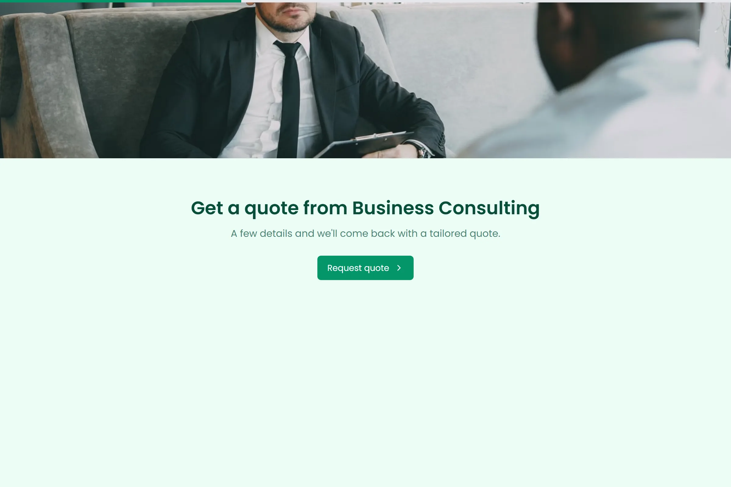 Business Consulting Partnership Proposal template preview