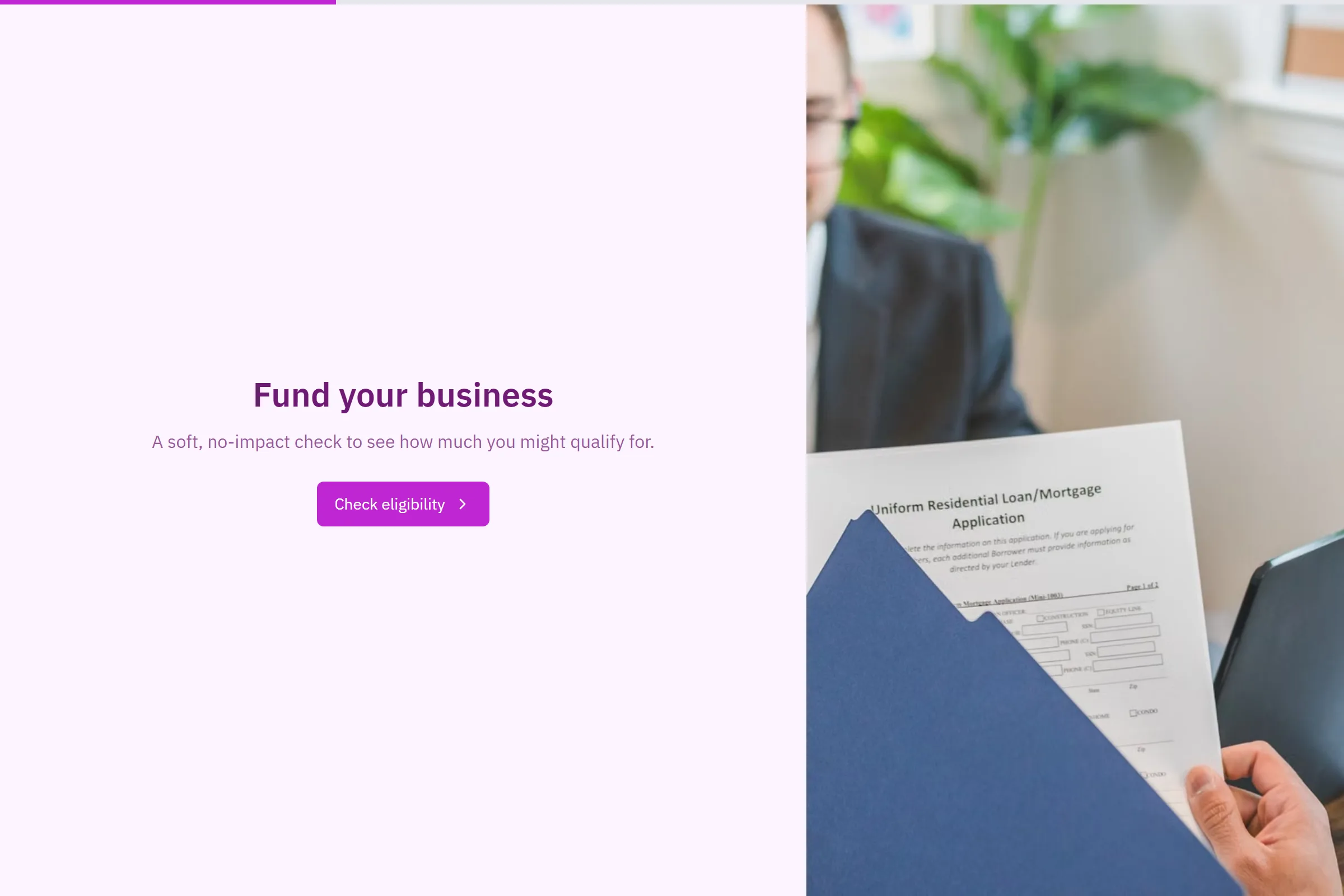Business Loan Application Screener template preview
