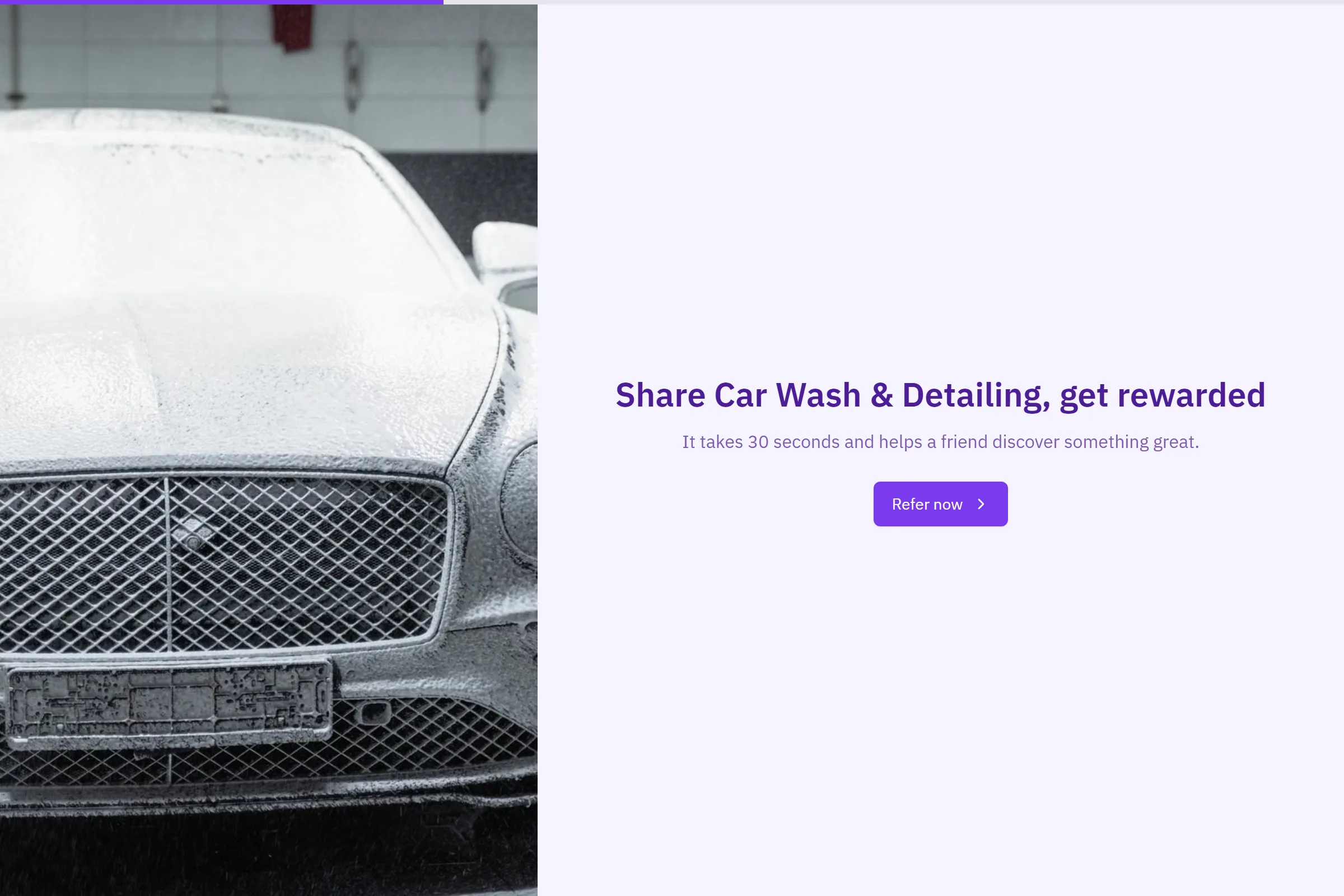 Car Wash & Detailing Referral Form template preview