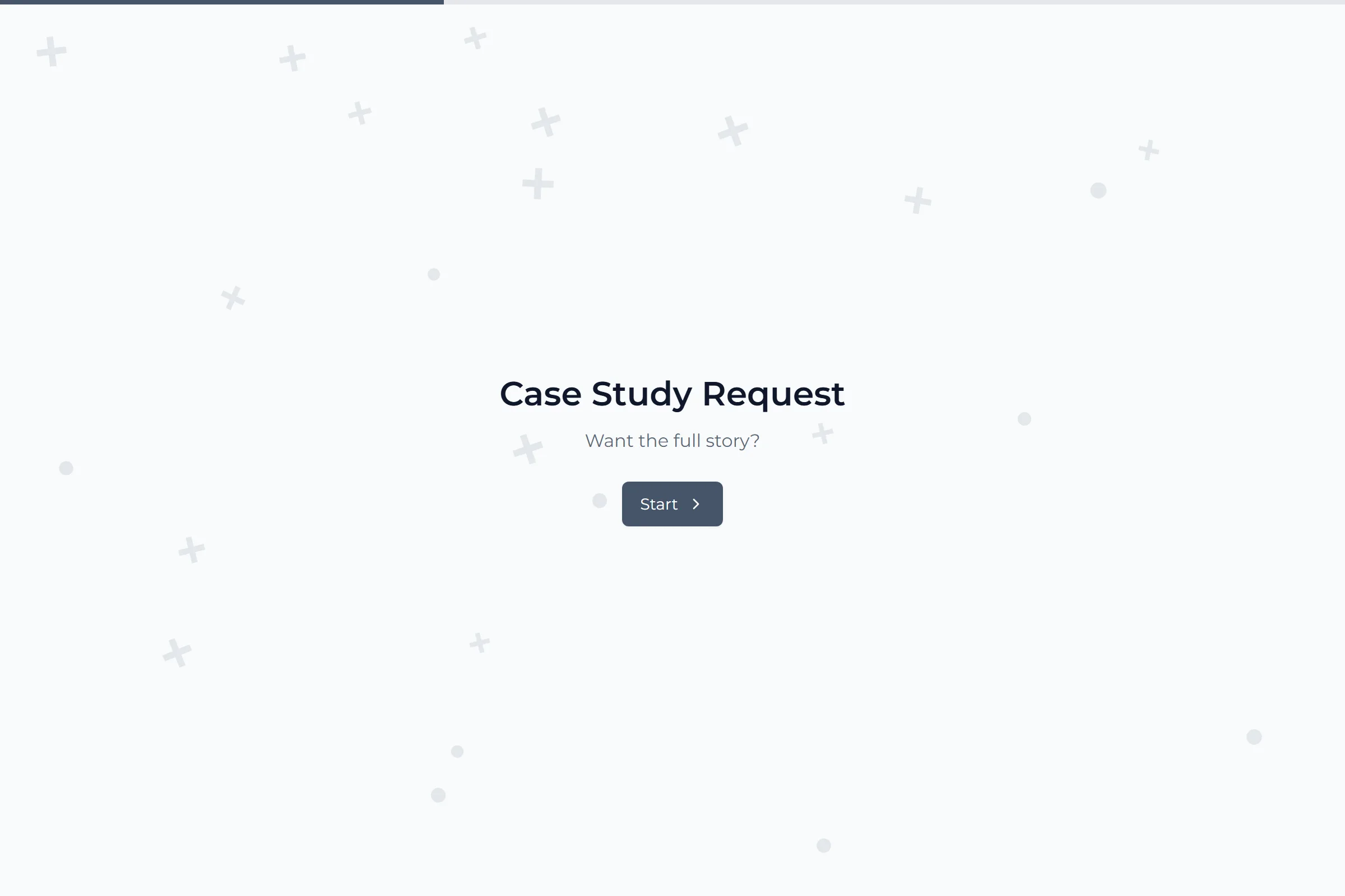 Case Study Request template preview