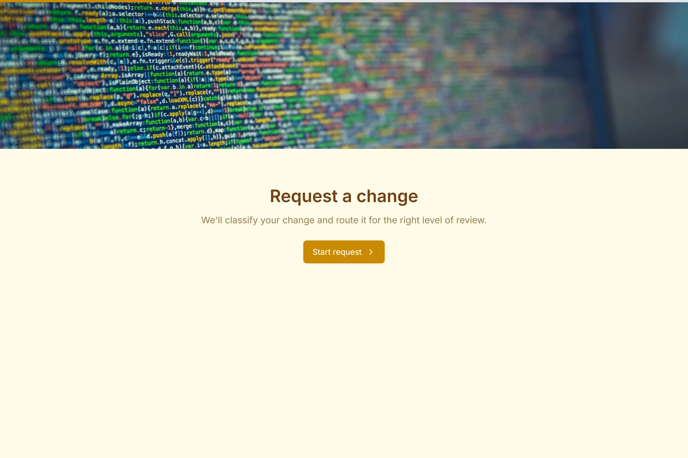 Change Request (CAB) Assessment template preview