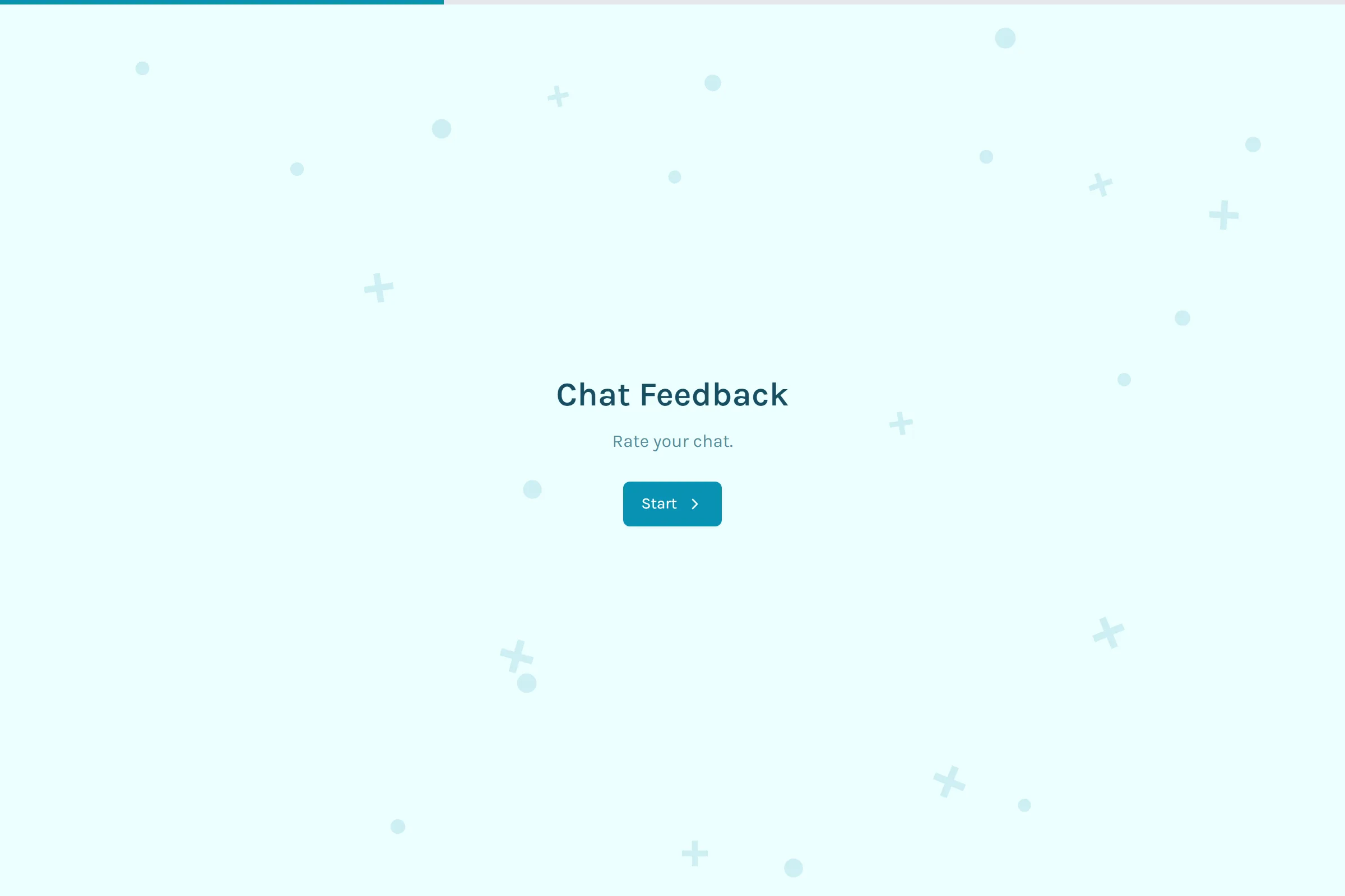 Chat Feedback template preview