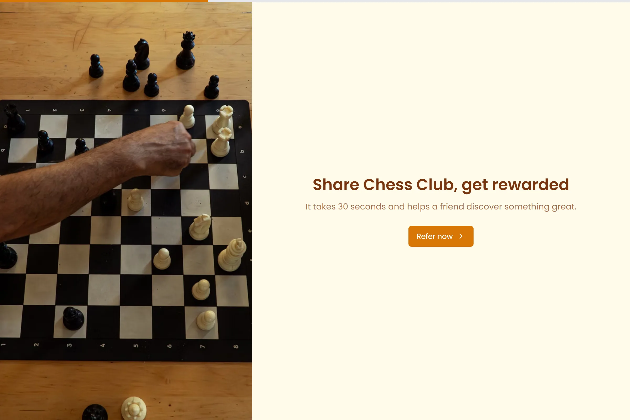 Chess Club Referral Form template preview