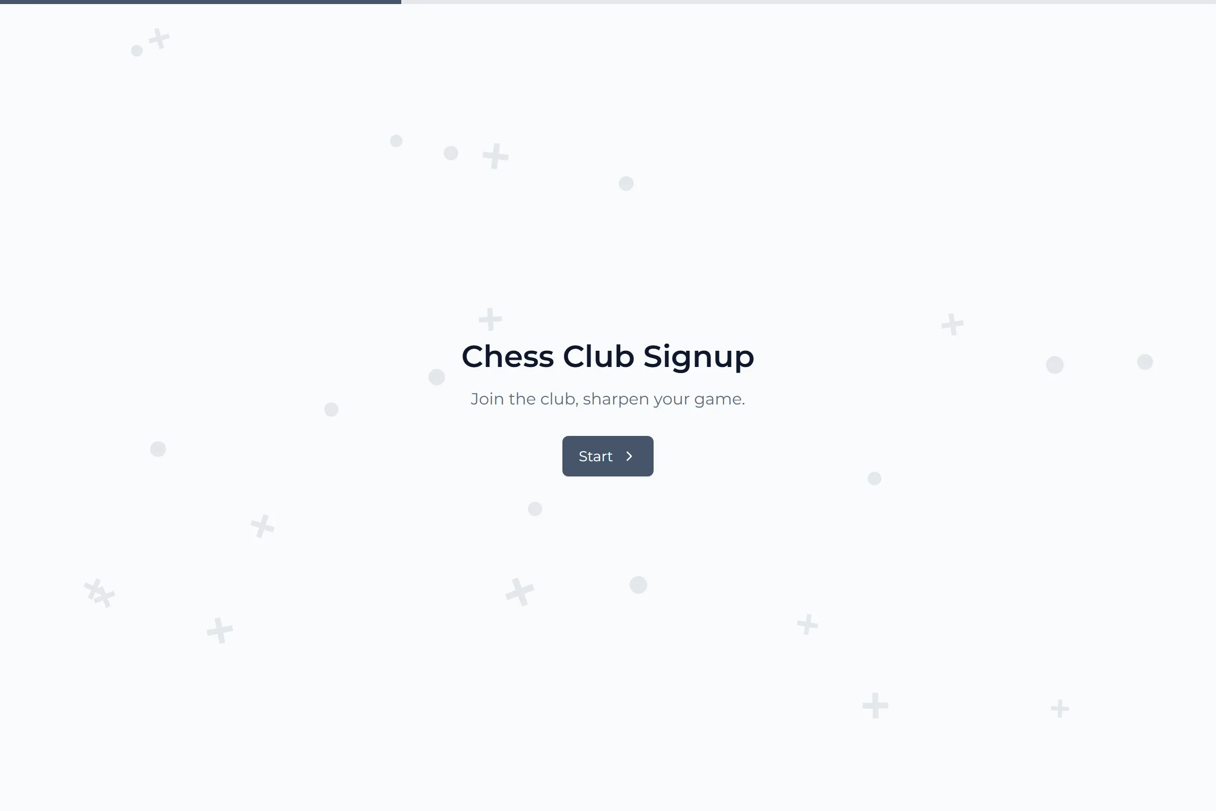 Chess Club Signup template preview