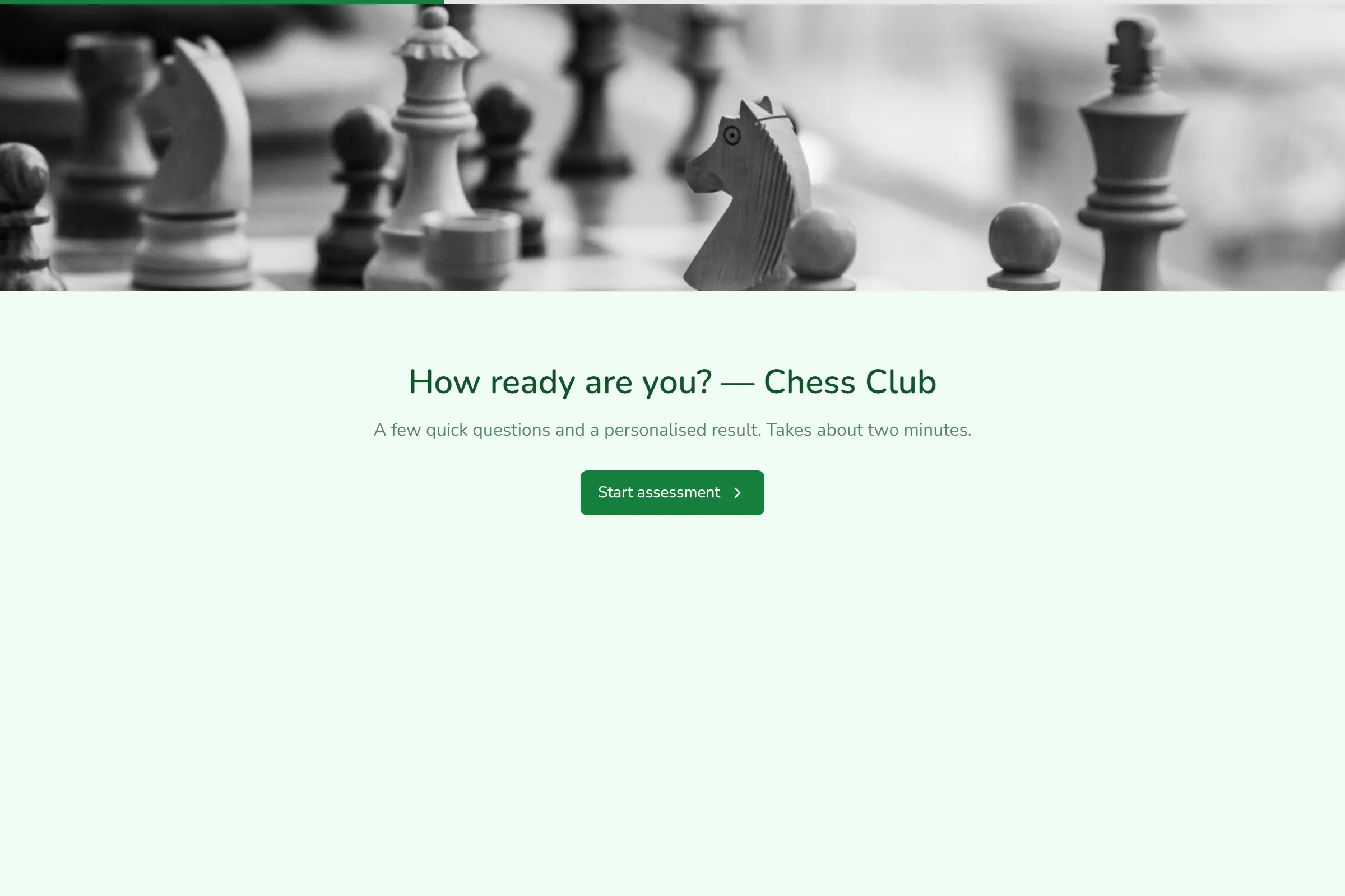 Chess Club Skills & Goals Assessment template preview