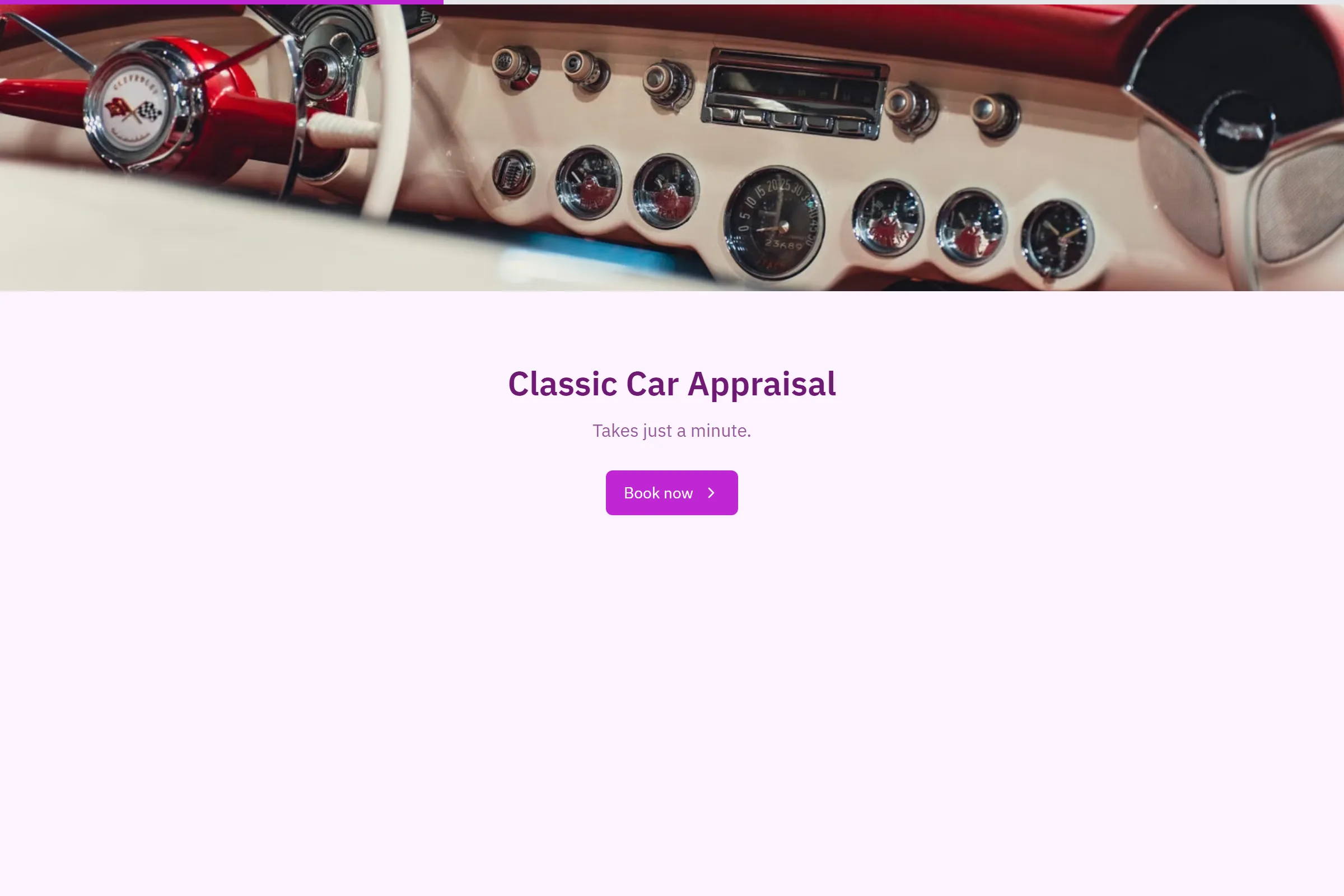 Classic Car Appraisal template preview