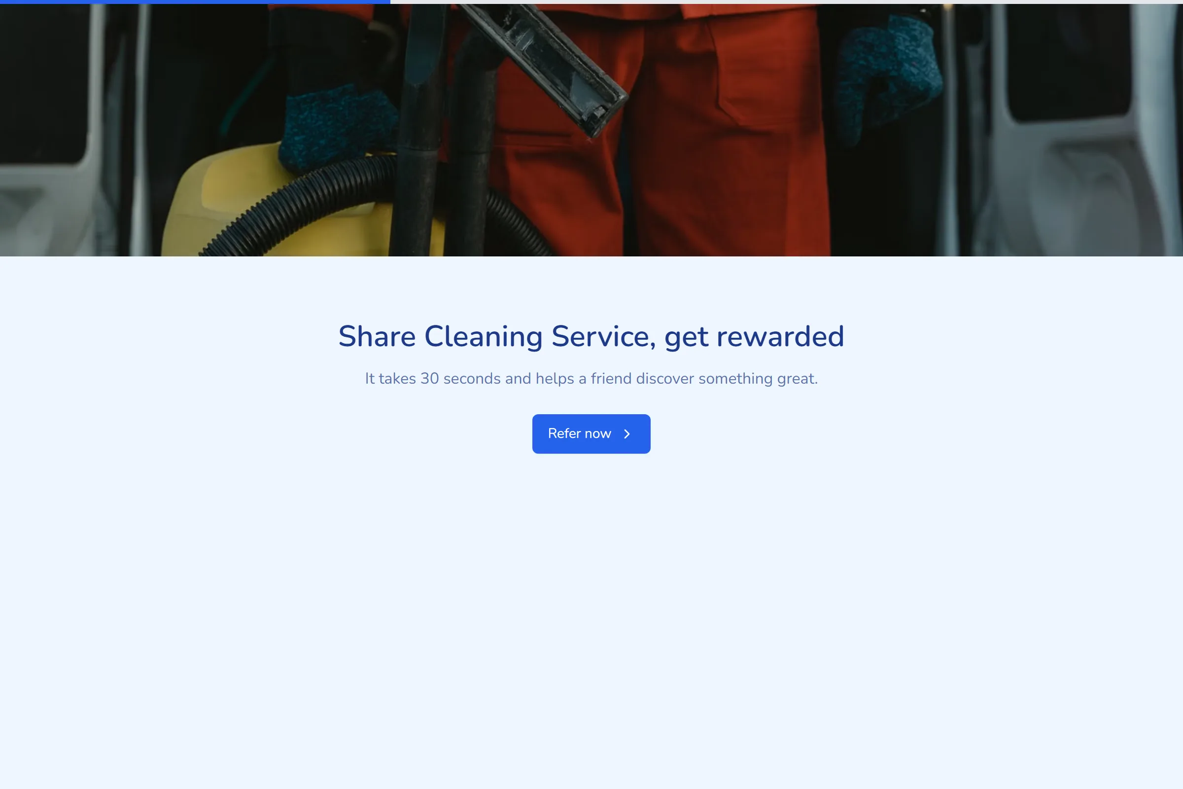 Cleaning Service Referral Form template preview