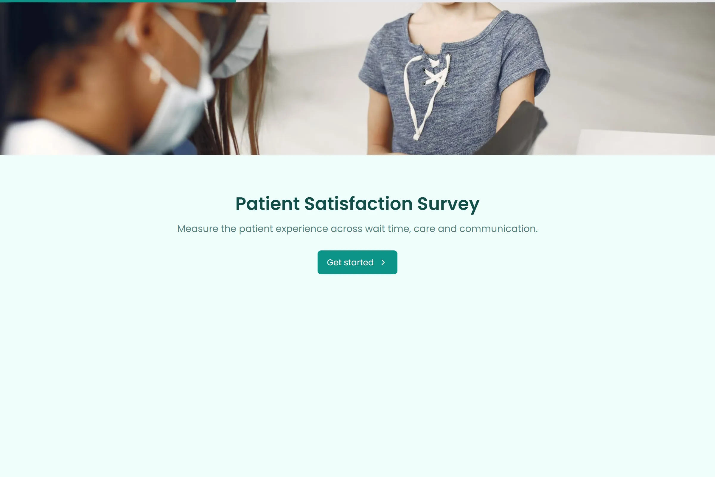 Patient Satisfaction Survey template preview