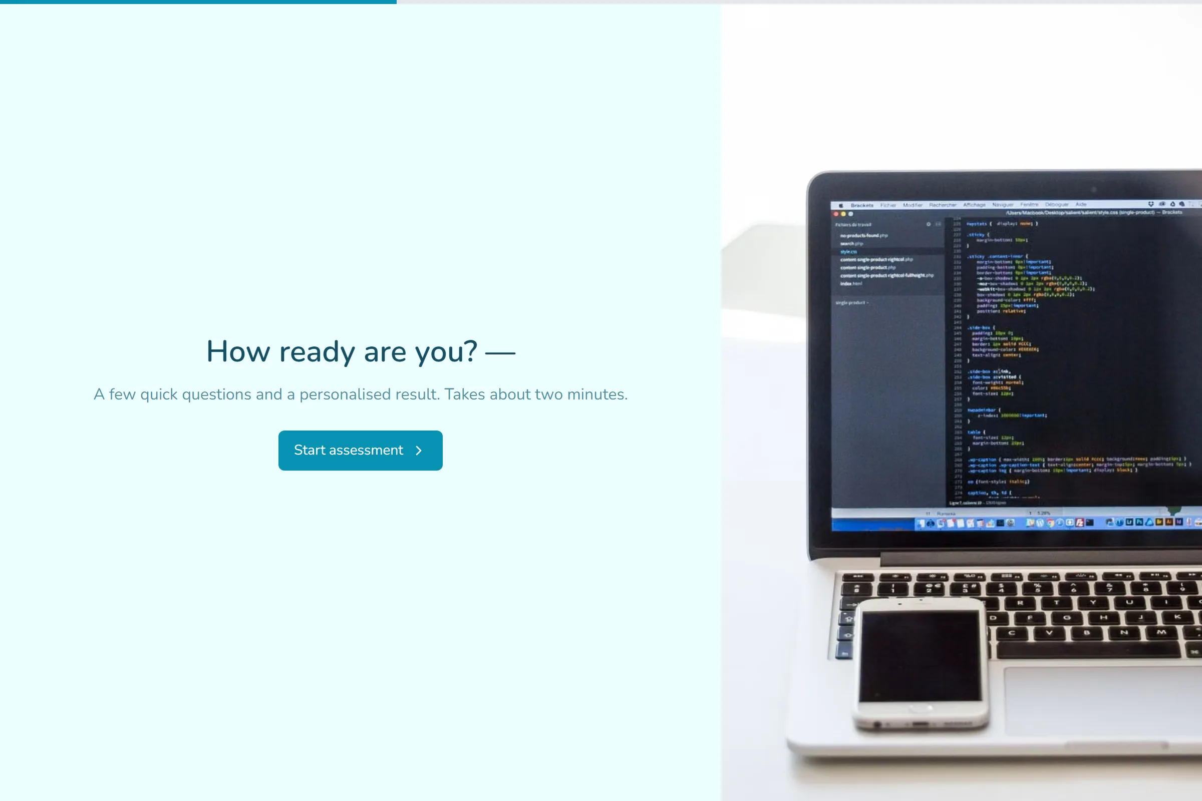 Coding Fundamentals Placement Quiz template preview