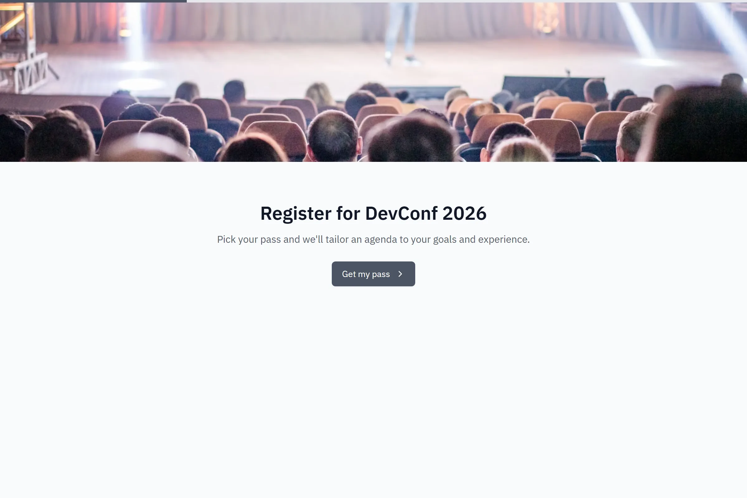 Conference Registration & Track Router template preview