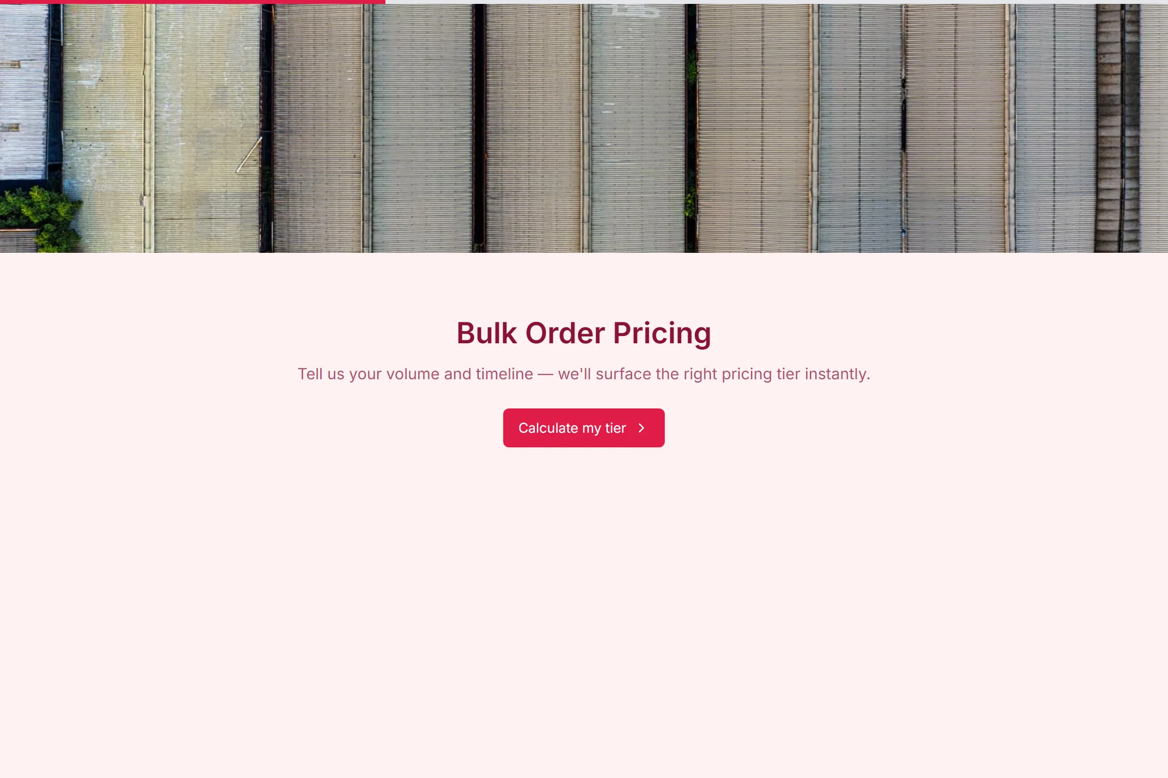 Corporate Bulk Order Tier Calculator template preview