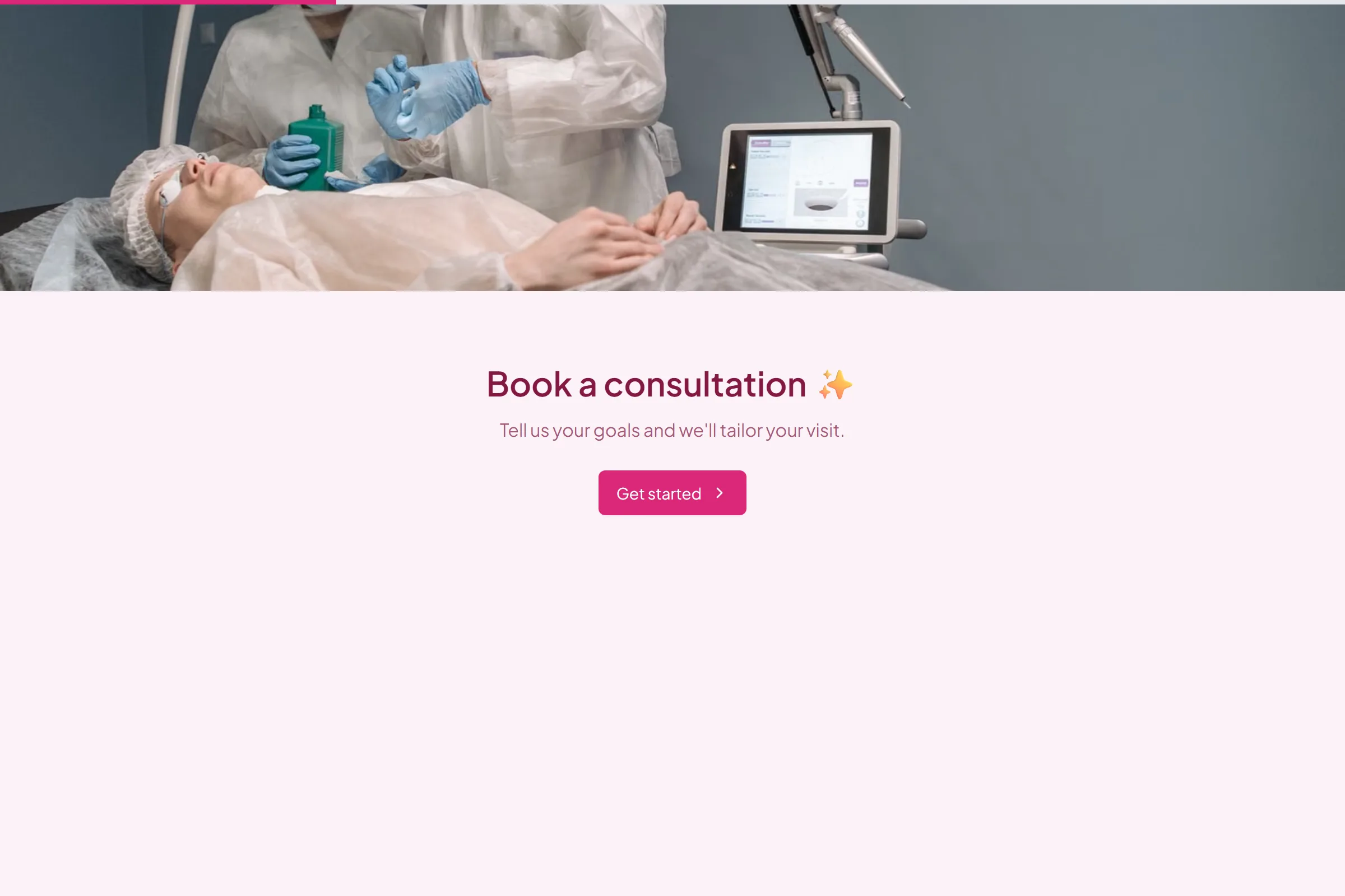 Cosmetic Consultation template preview