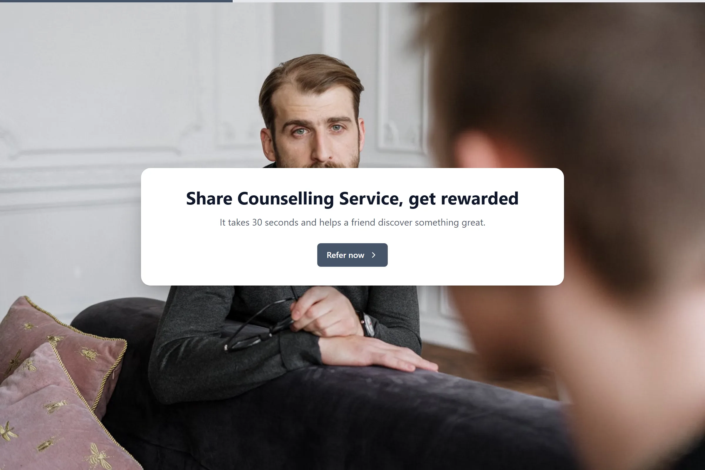 Counselling Service Referral Form template preview