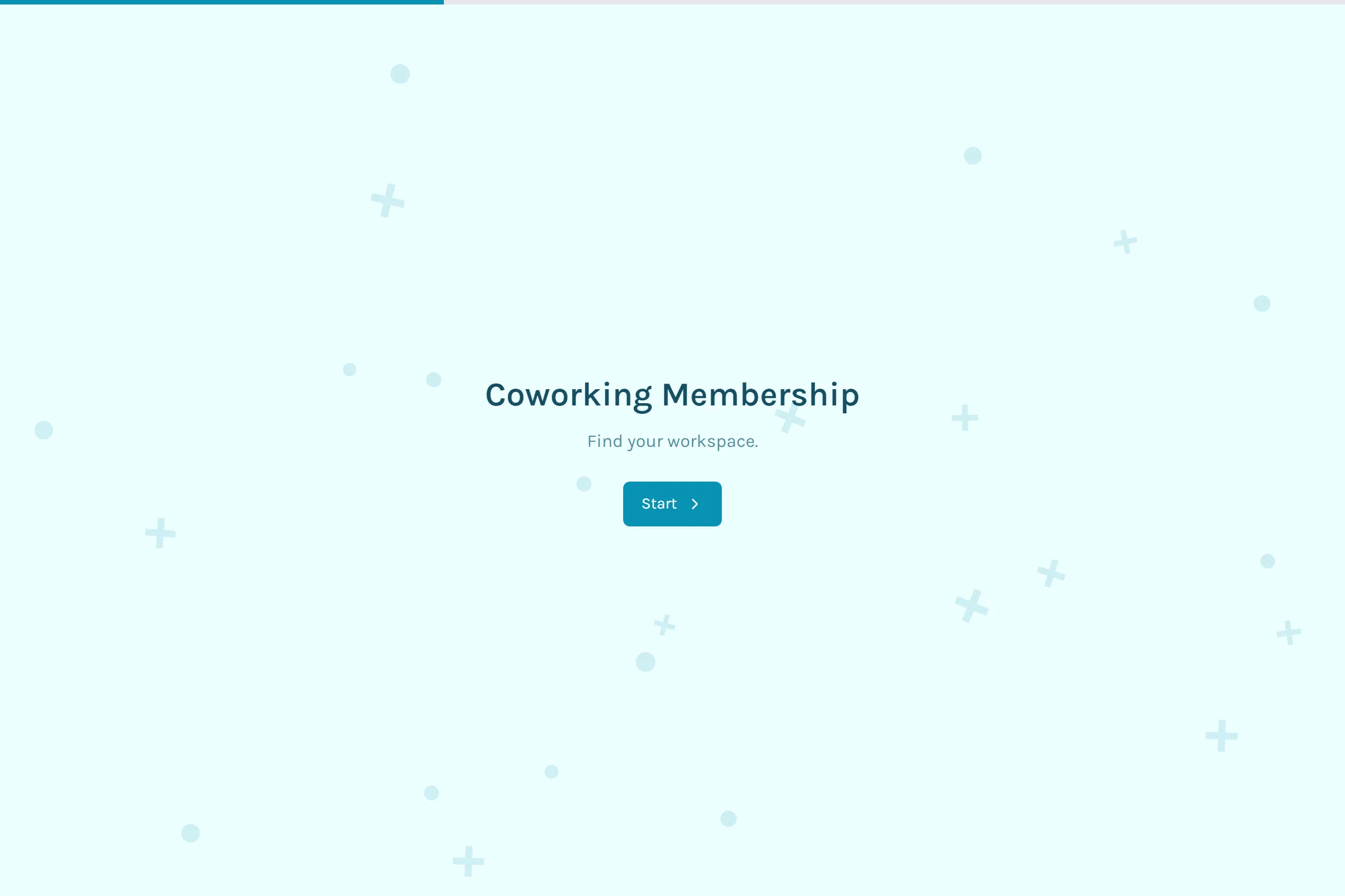 Coworking Membership template preview