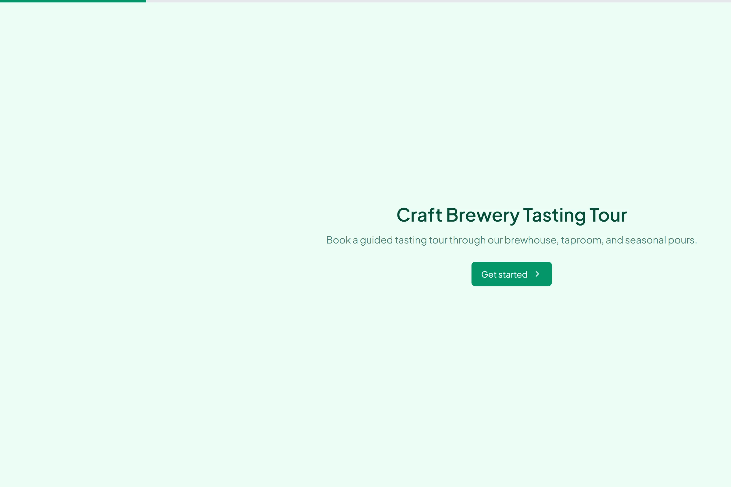 Craft Brewery Tasting Tour template preview