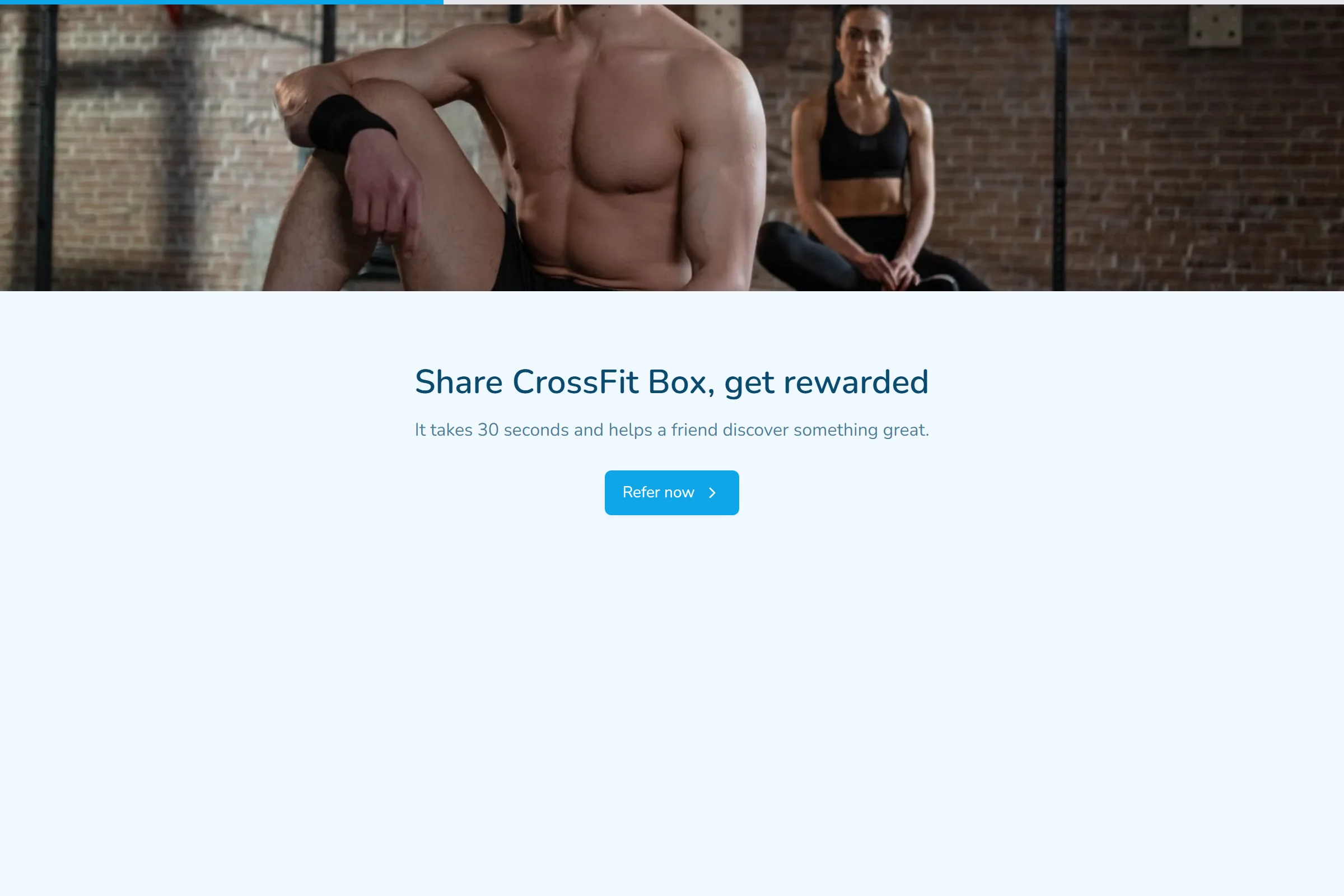 CrossFit Box Referral Form template preview