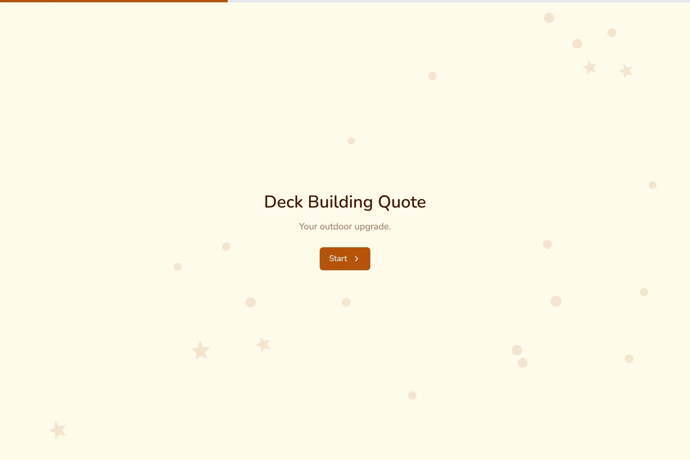 Deck Building Quote template preview