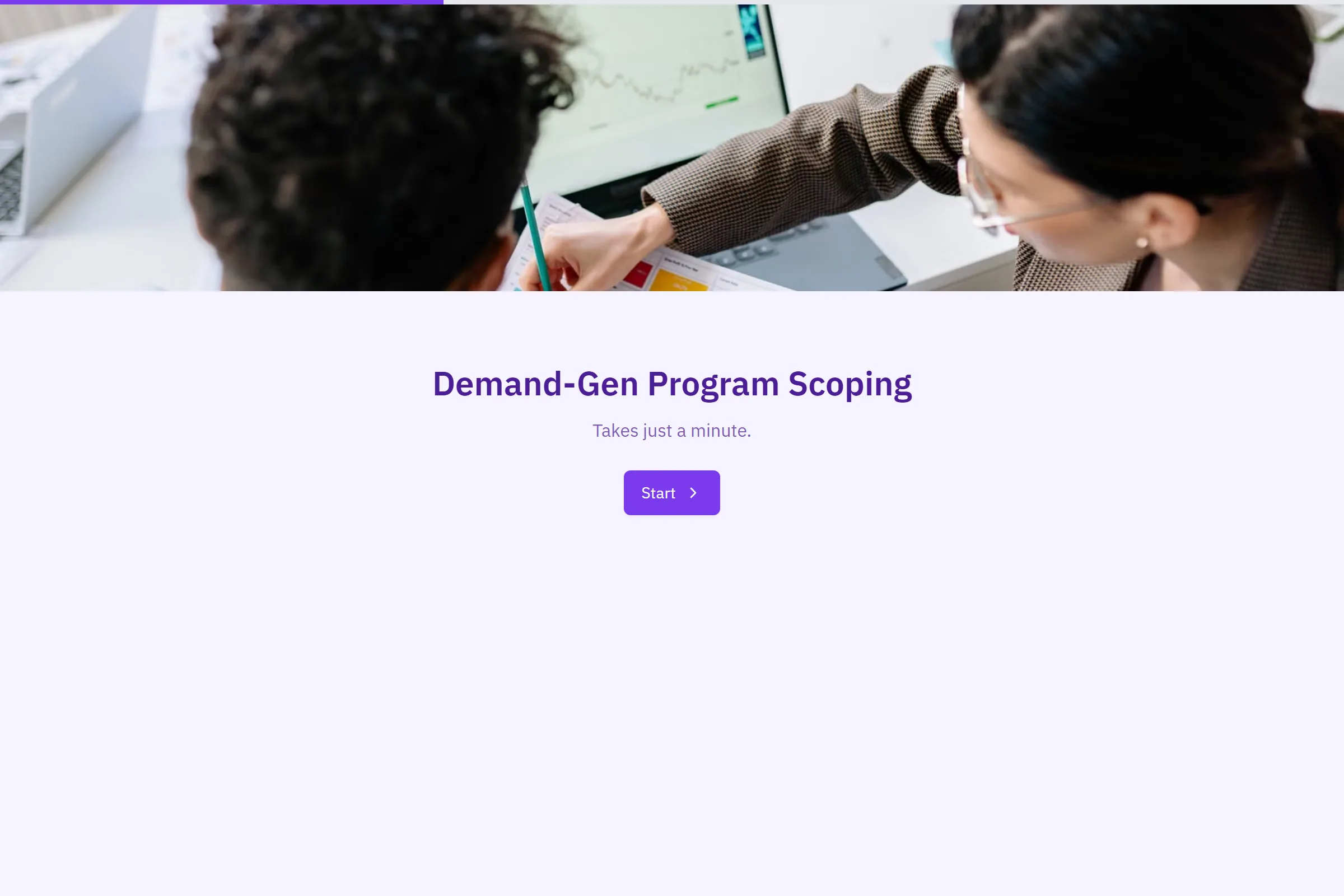 Demand-Gen Program Scoping template preview