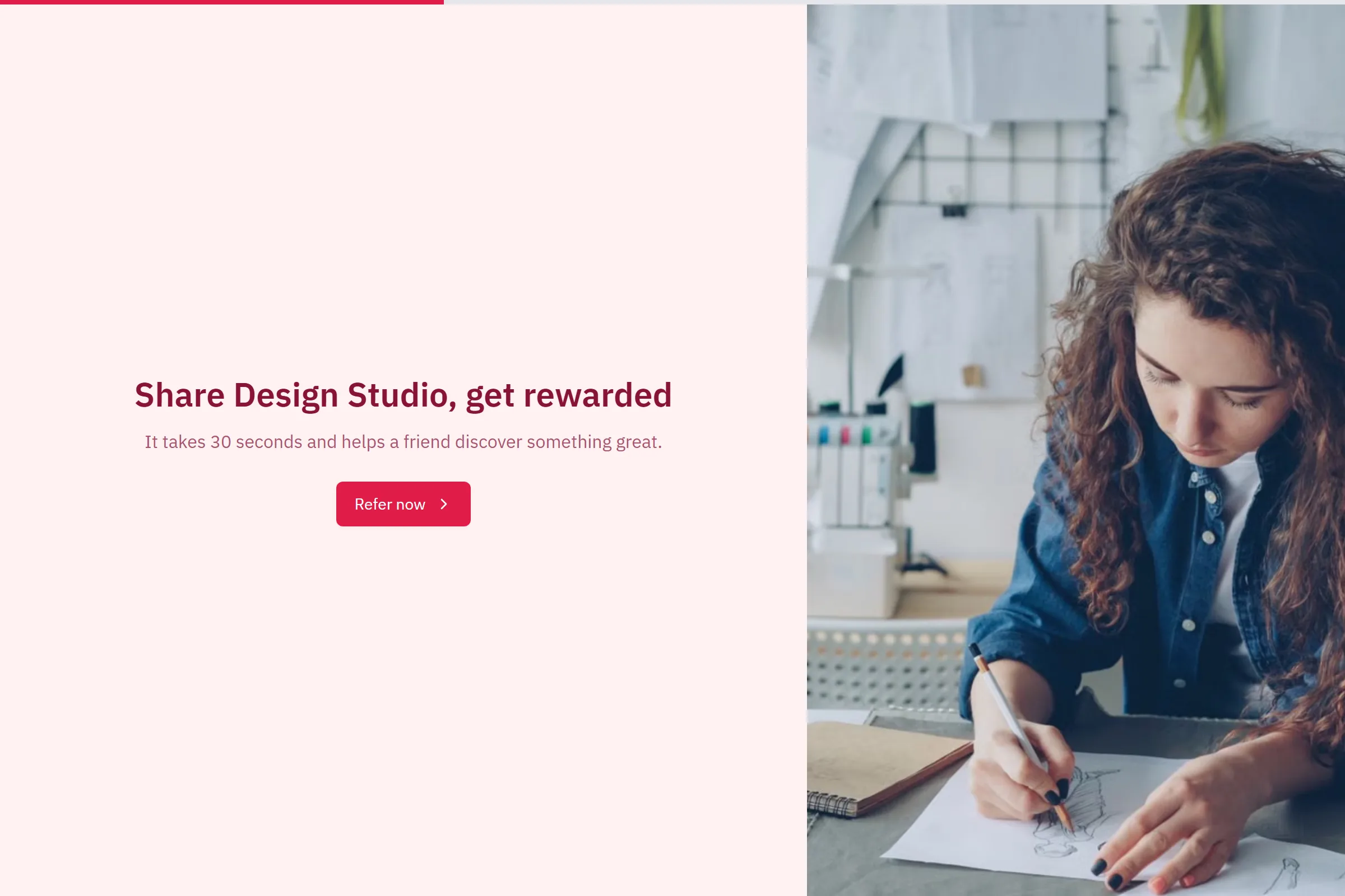 Design Studio Referral Form template preview