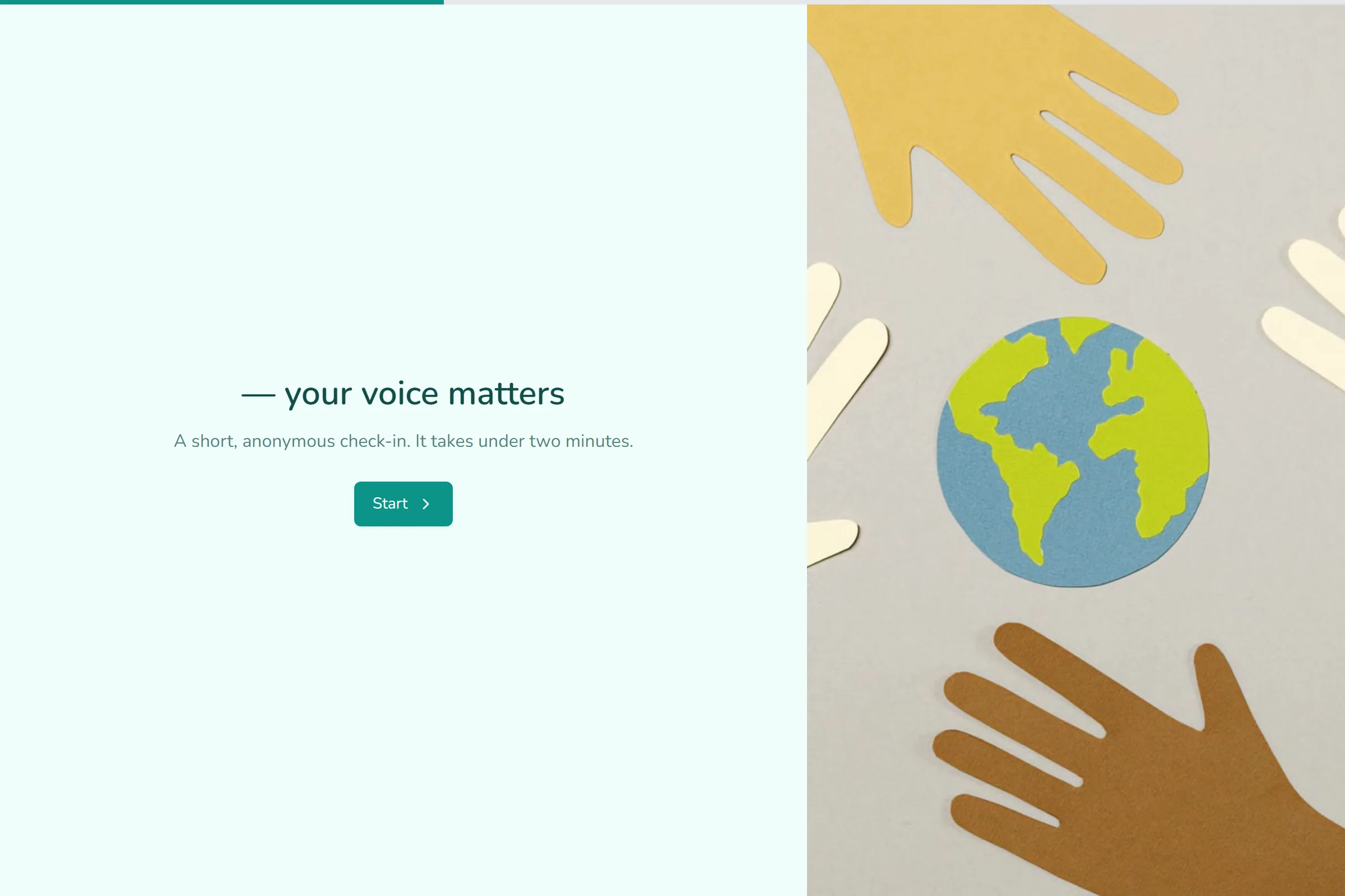 Diversity, Equity & Inclusion Pulse template preview