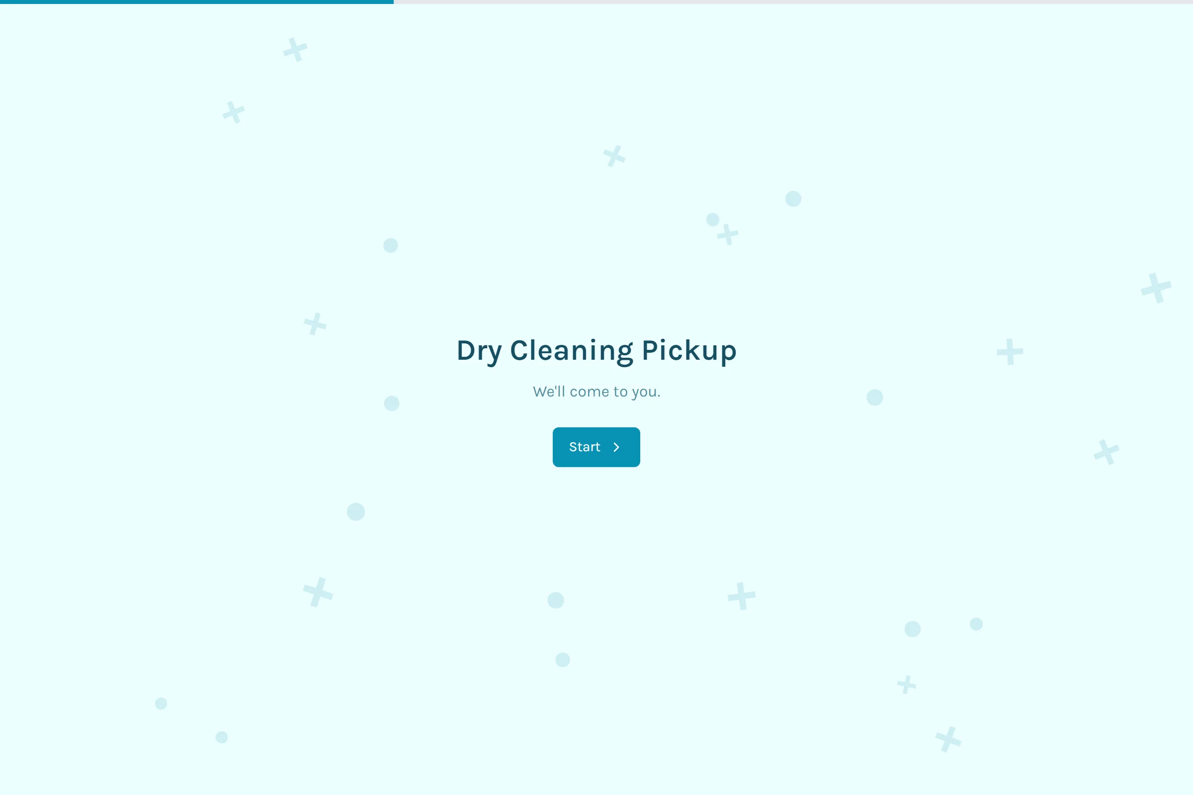 Dry Cleaning Pickup template preview