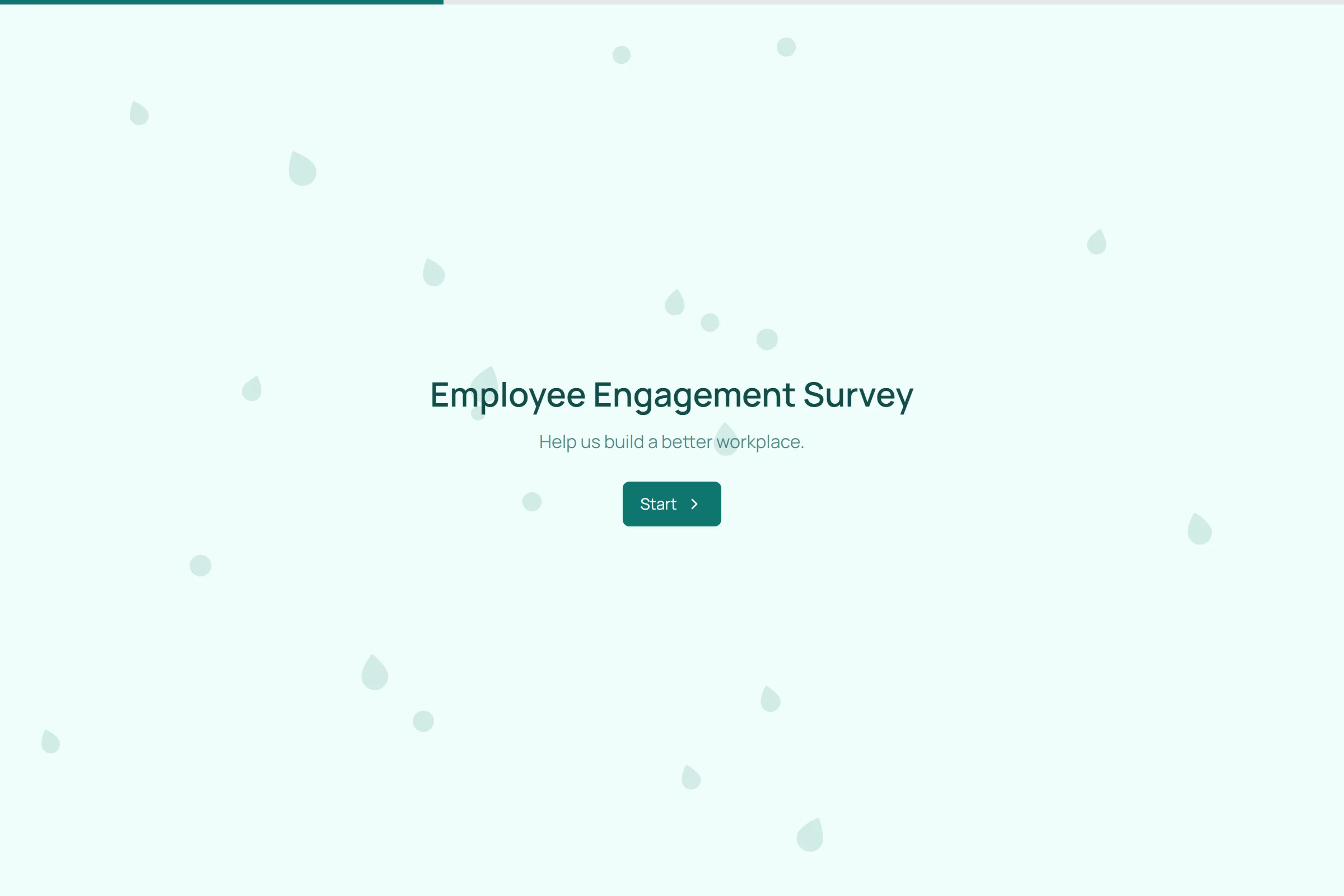 Employee Engagement Survey template preview