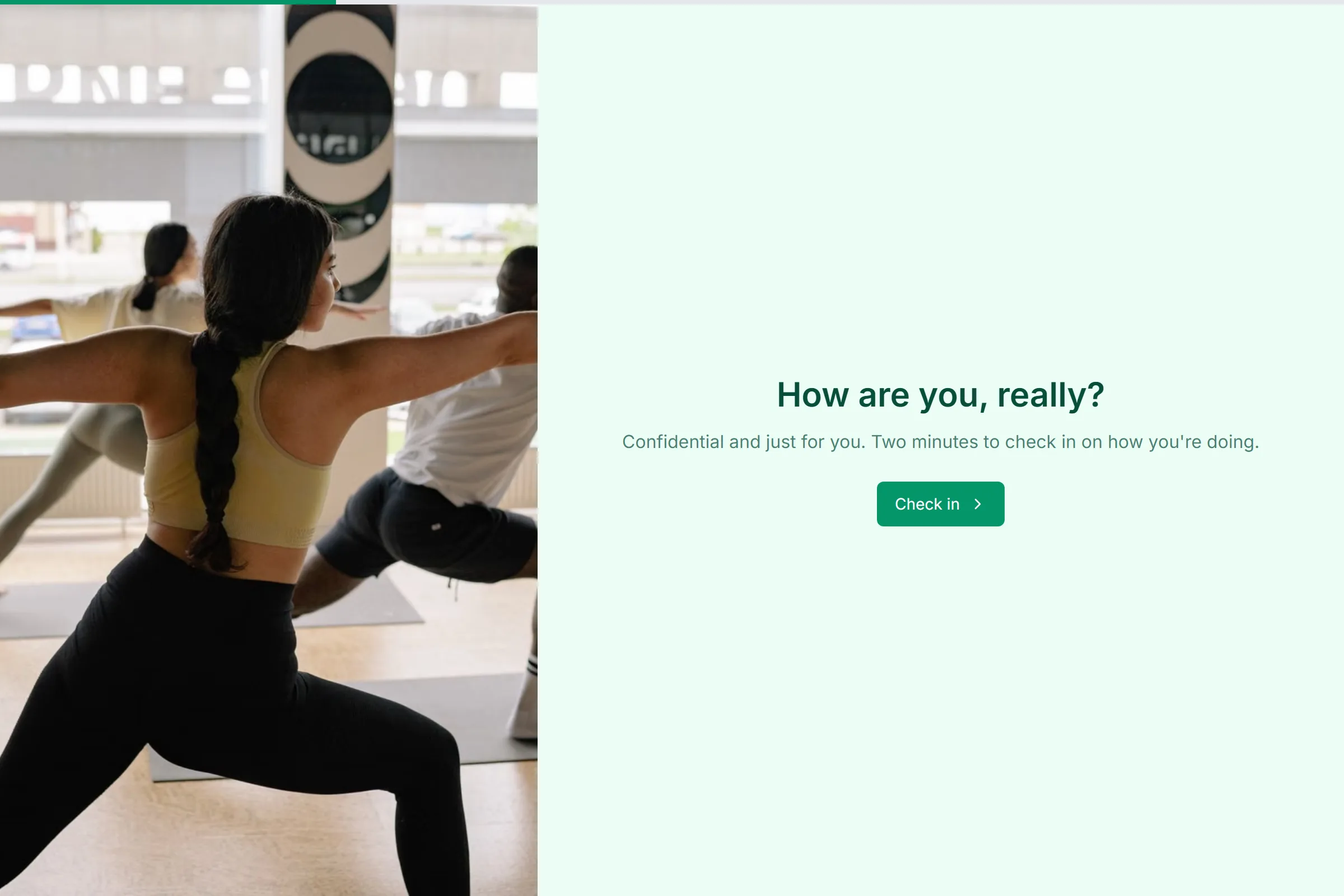 Employee Wellbeing & Burnout Check template preview