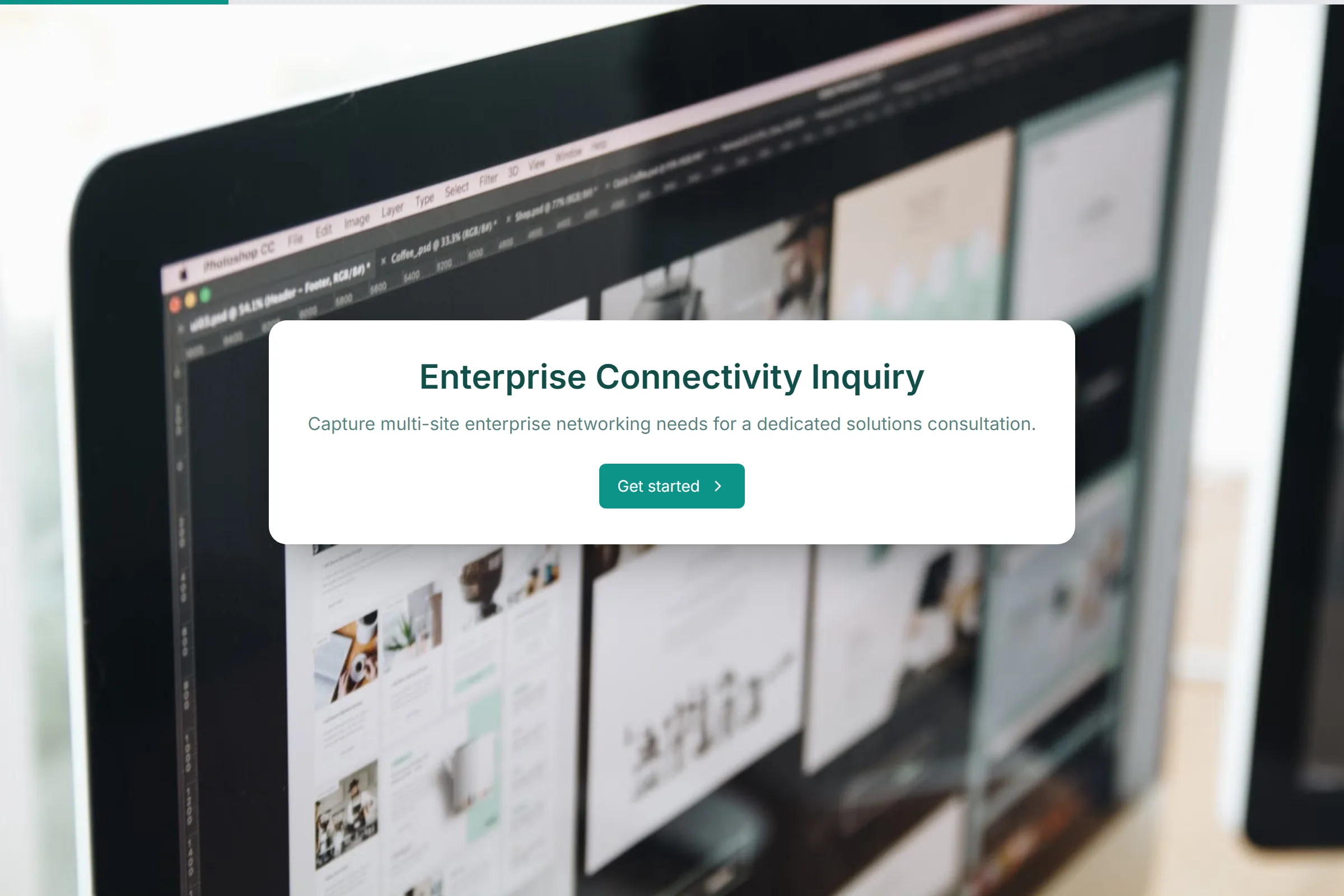 Enterprise Connectivity Inquiry template preview