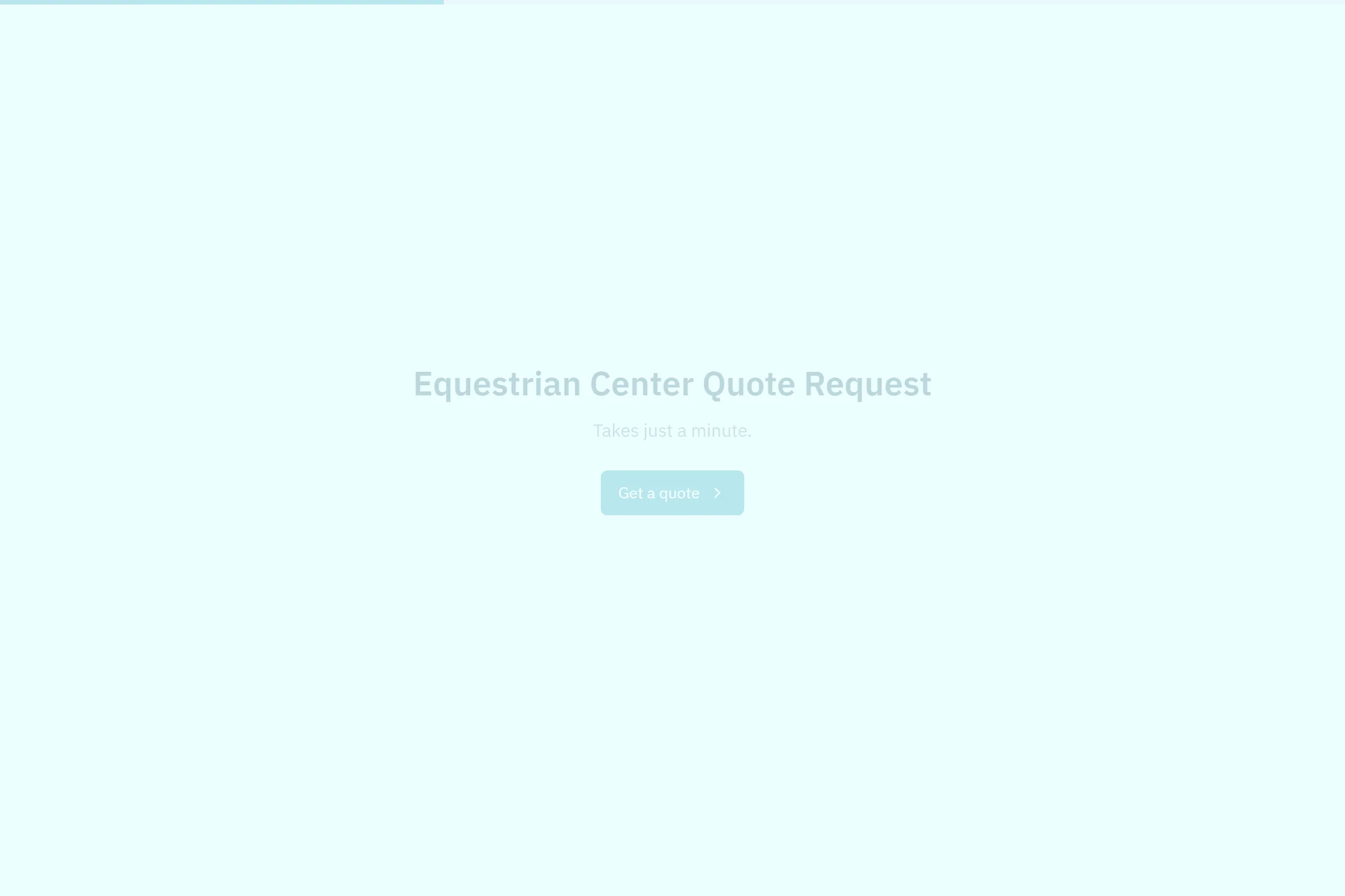 Equestrian Center Quote Request template preview