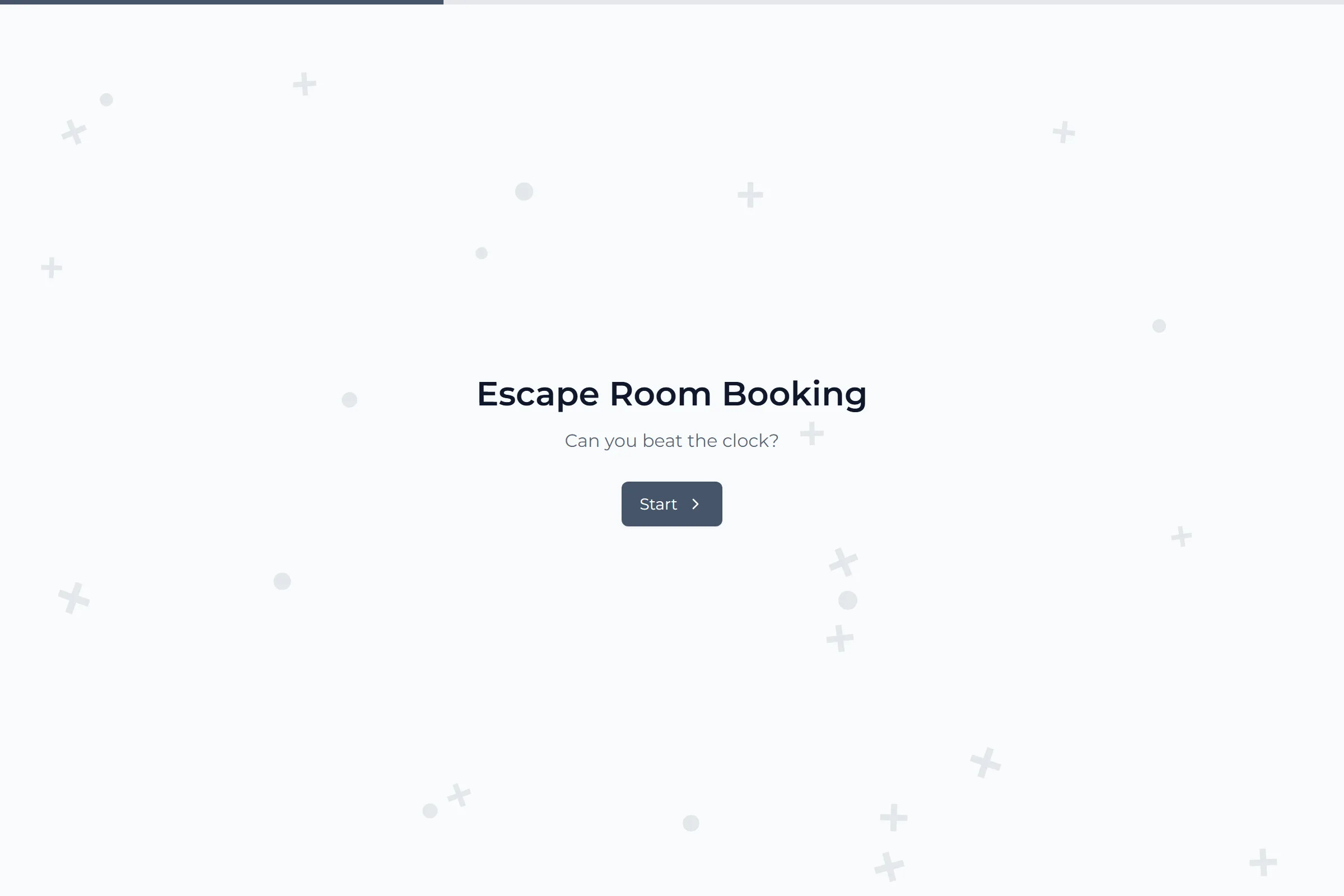 Escape Room Booking template preview