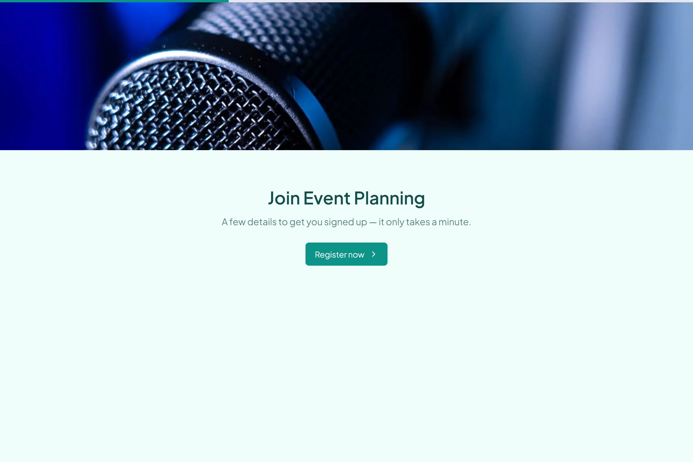 Event Planning Audition / Voice Submission template preview