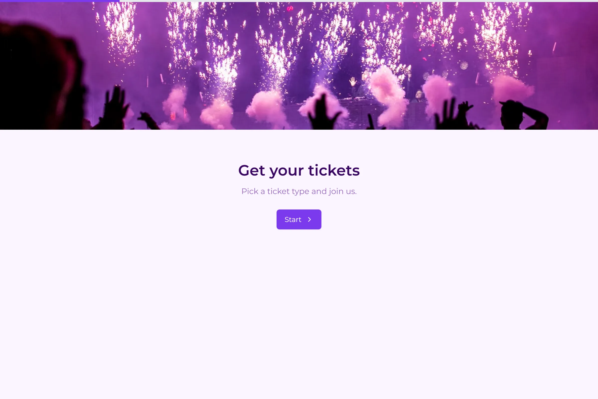 Event Ticket Order template preview