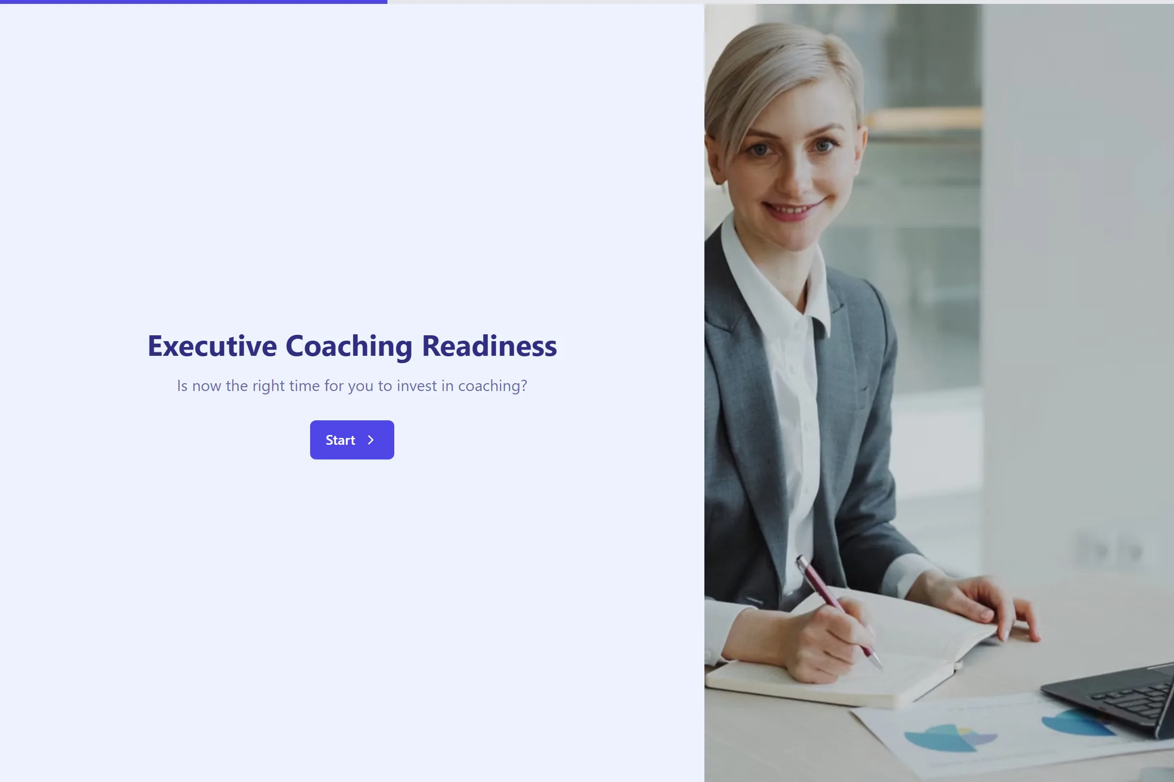 Executive Coaching 360 Readiness template preview