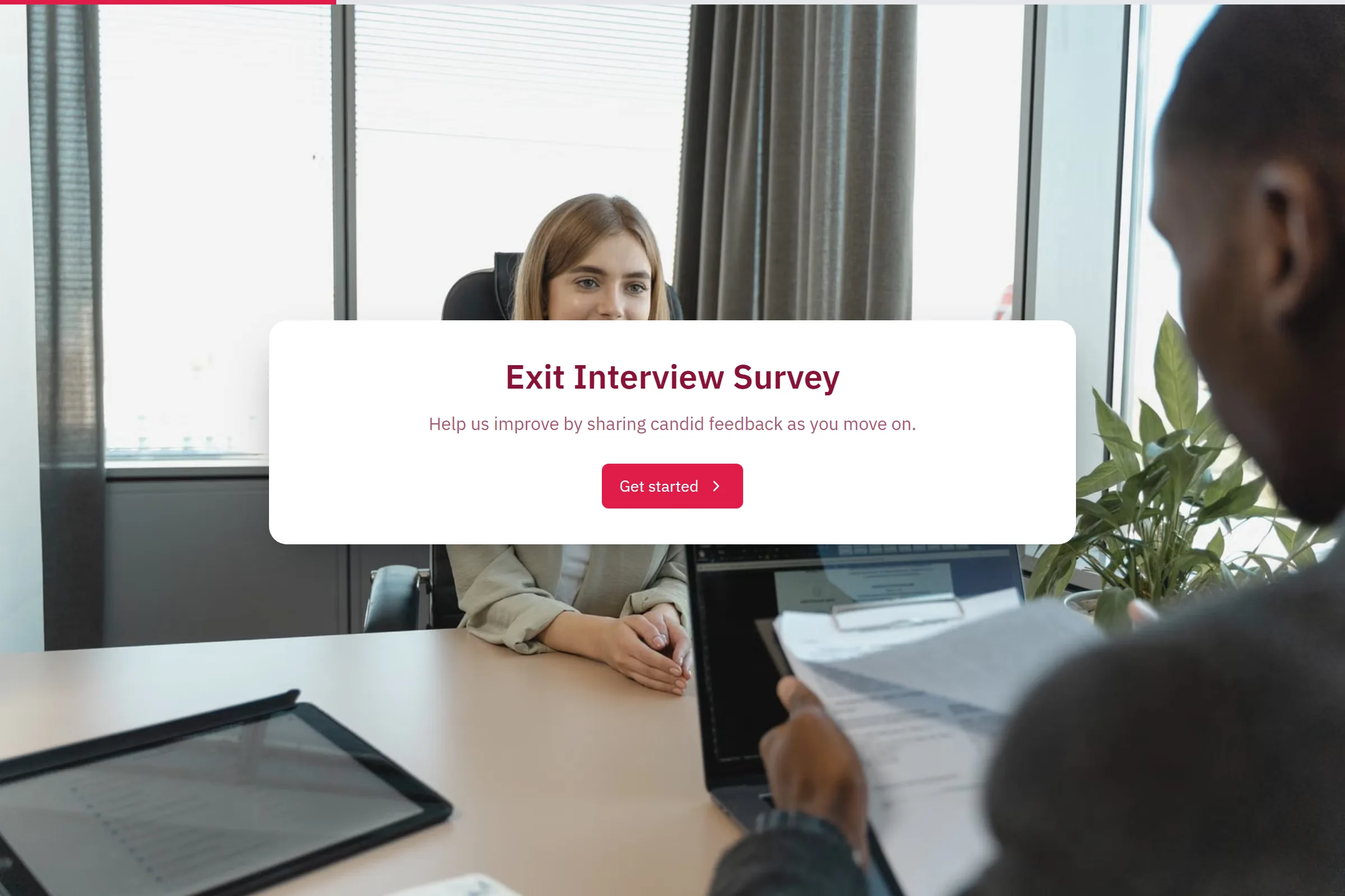 Exit Interview Survey template preview