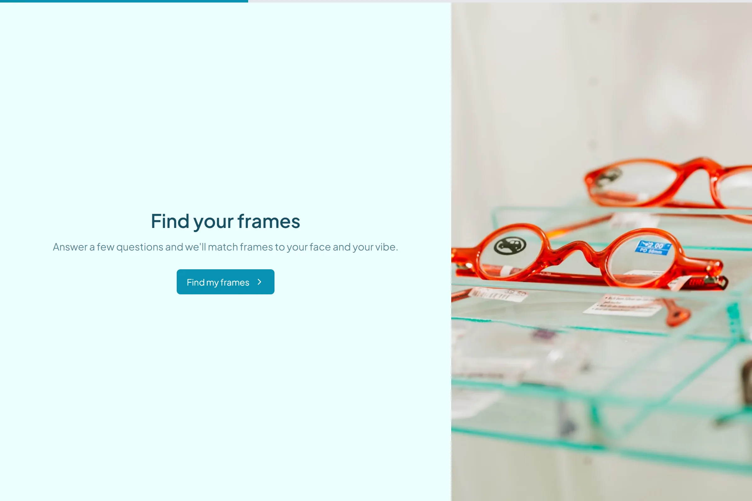 Eyewear Frame Finder template preview